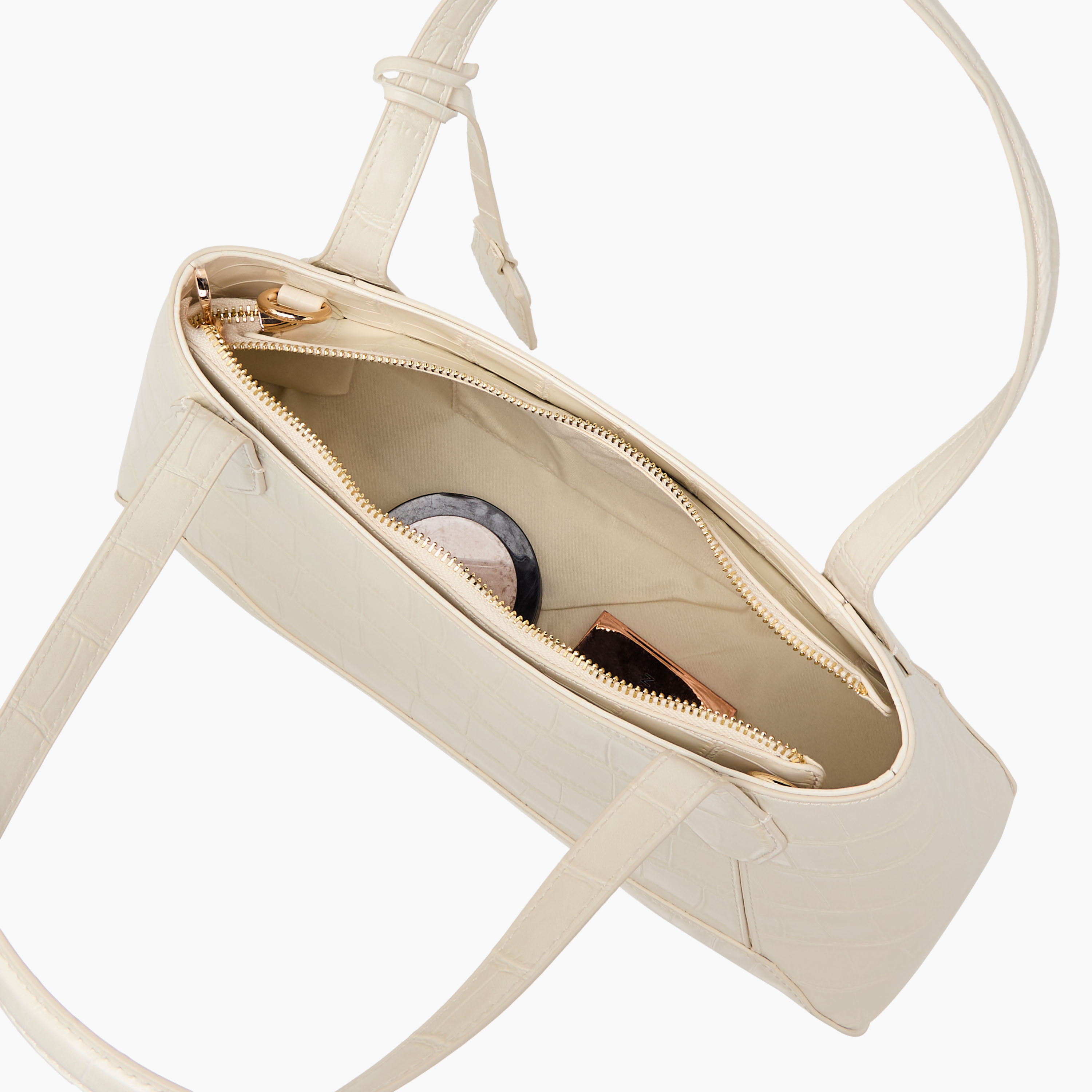 شنطة توتي بارزة الملمس بحزام قابل للفصل من لو كونفورت-women-bagsandwallets-handbags-image-9