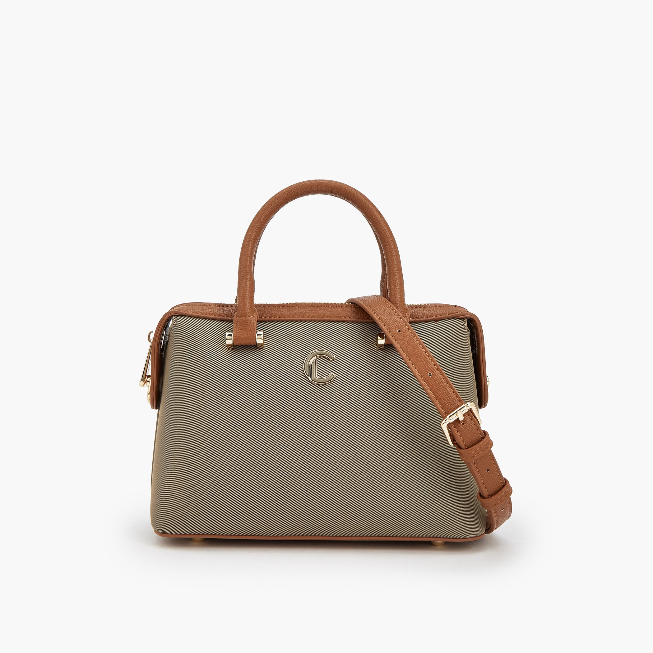 شنطة توتي بارزة الملمس بمقابض مزدوجة من لو كونفورت-women-bagsandwallets-handbags-image-1