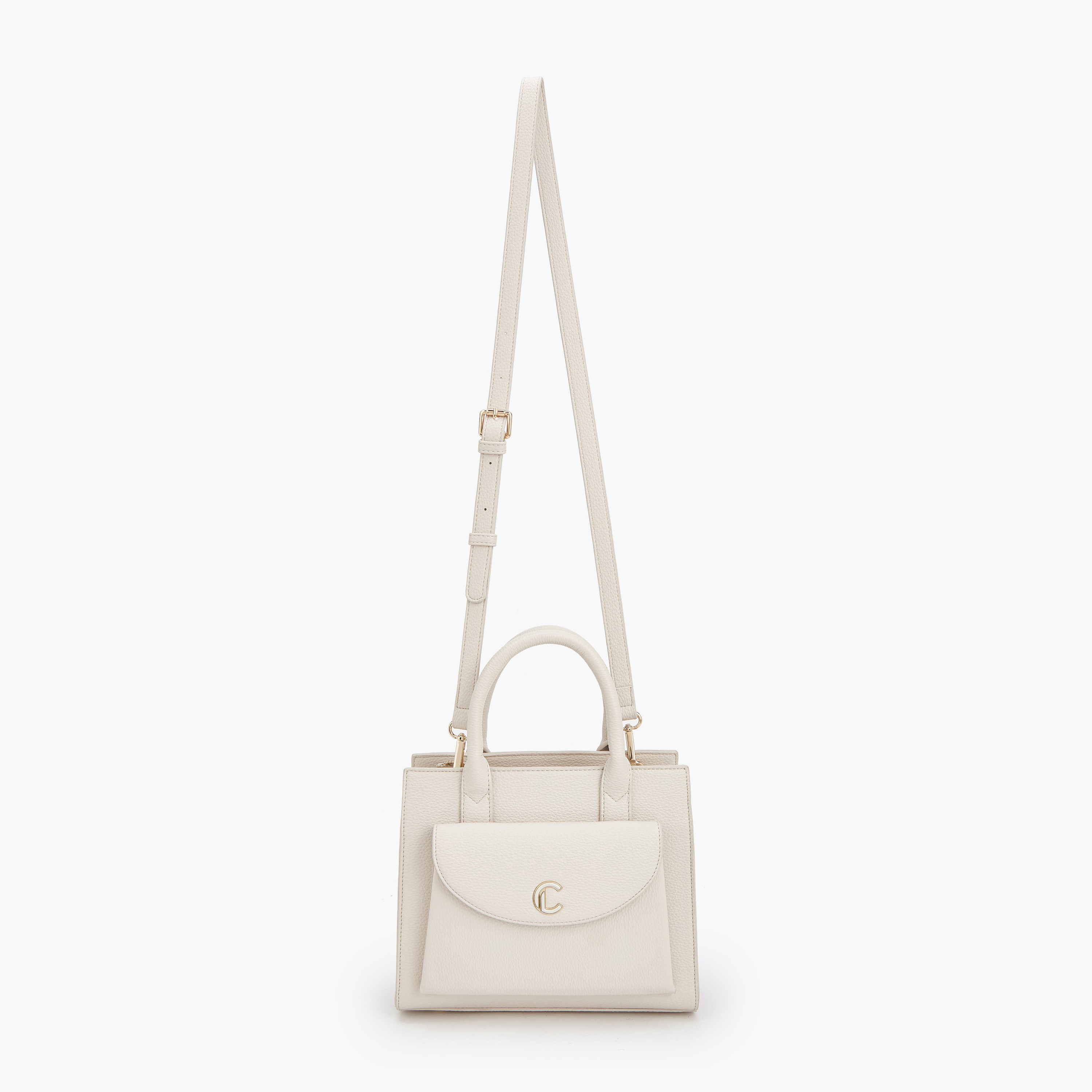 Le Confort Textured Tote Bag with Double Handle-women-bagsandwallets-handbags-image-2