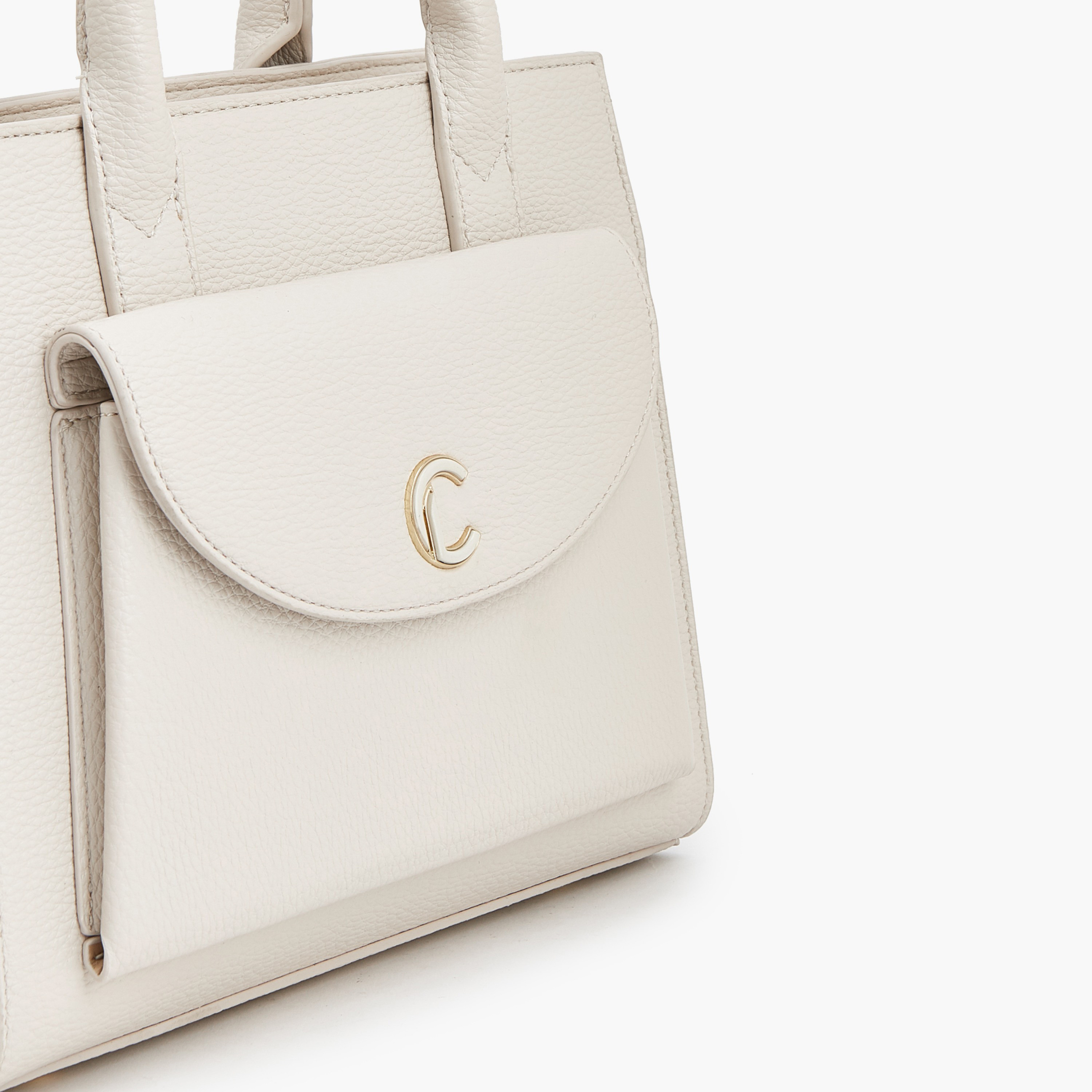 Le Confort Textured Tote Bag with Double Handle-women-bagsandwallets-handbags-image-4