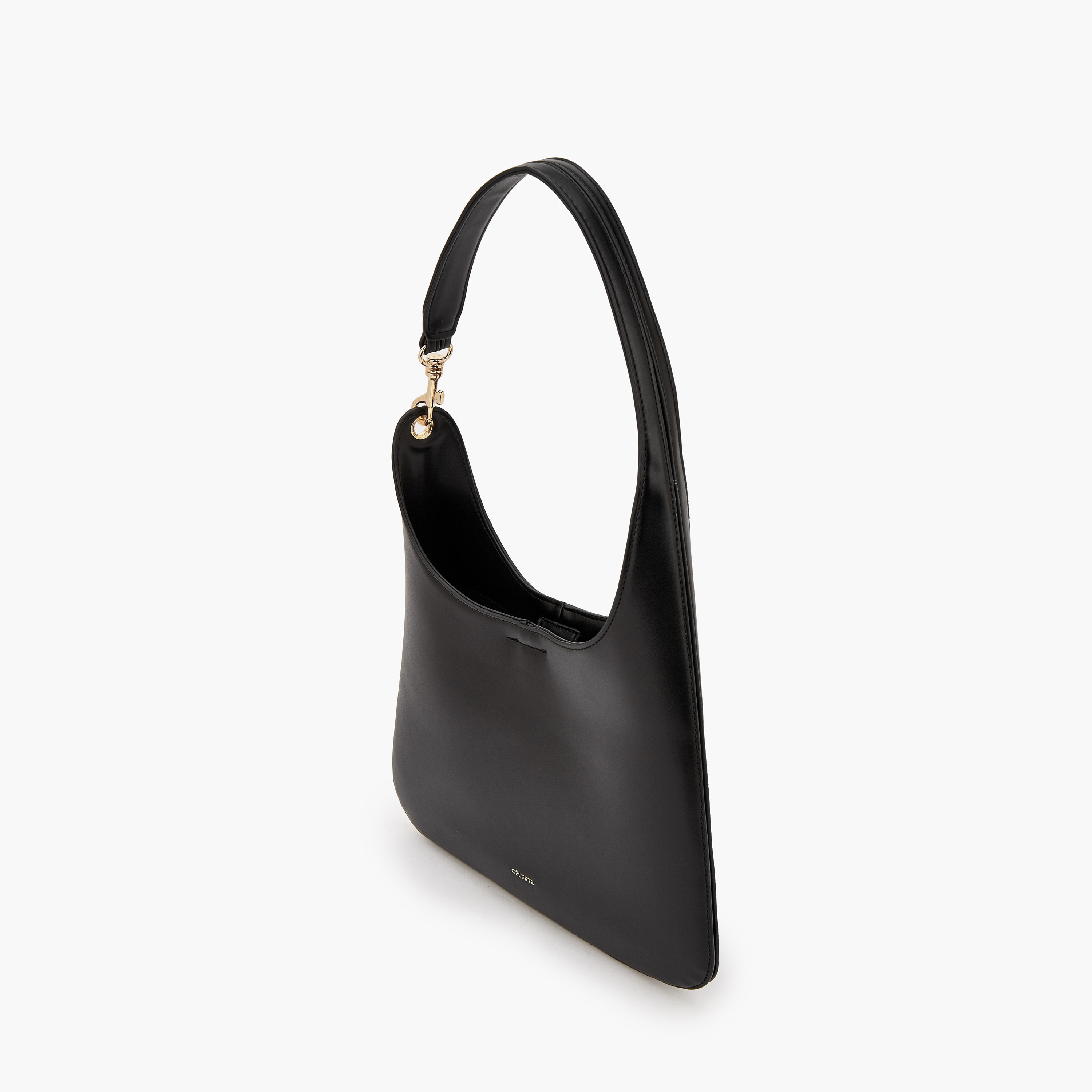 شنطة كتف سادة بمقبض حزام من سيليست-women-bagsandwallets-handbags-image-4
