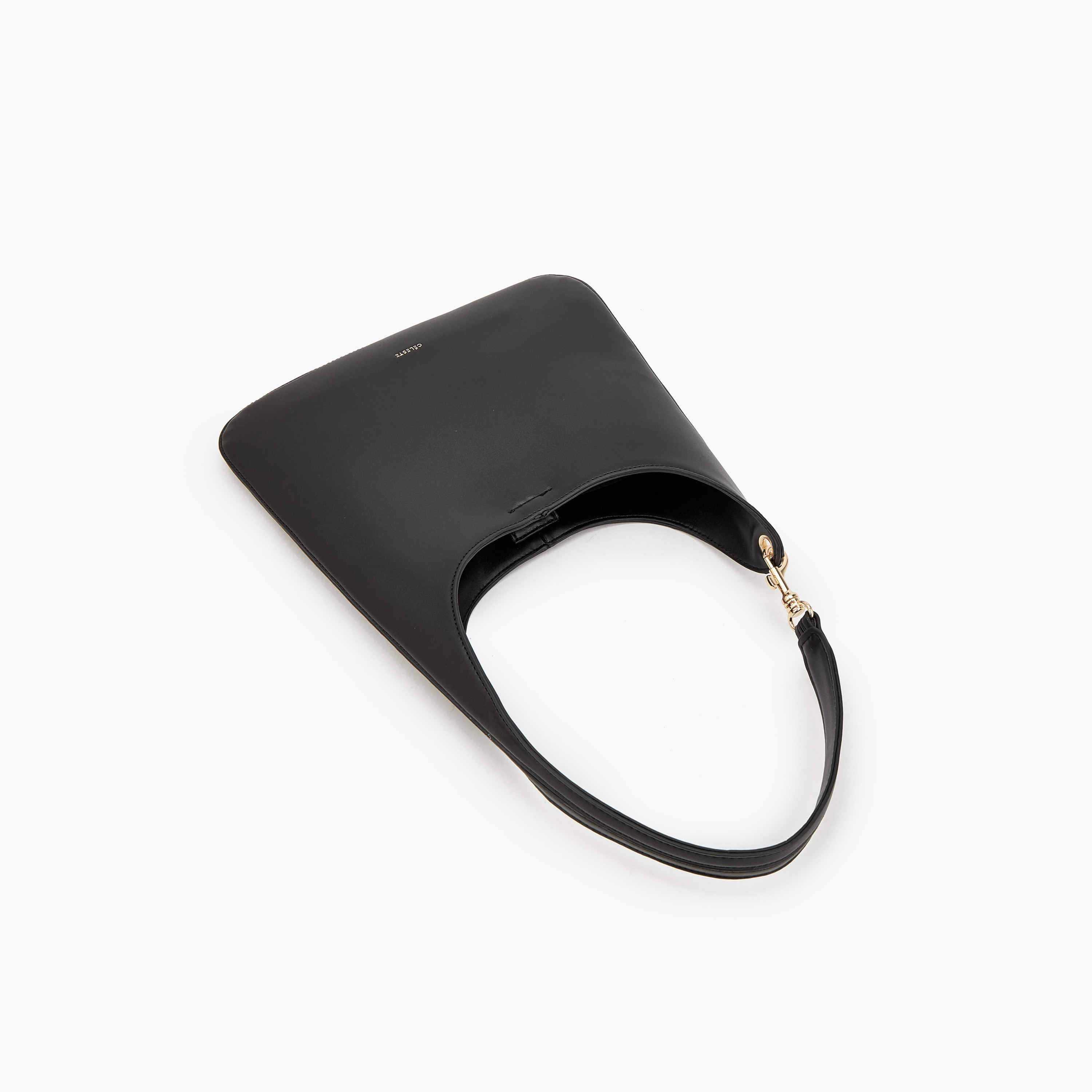 شنطة كتف سادة بمقبض حزام من سيليست-women-bagsandwallets-handbags-image-5