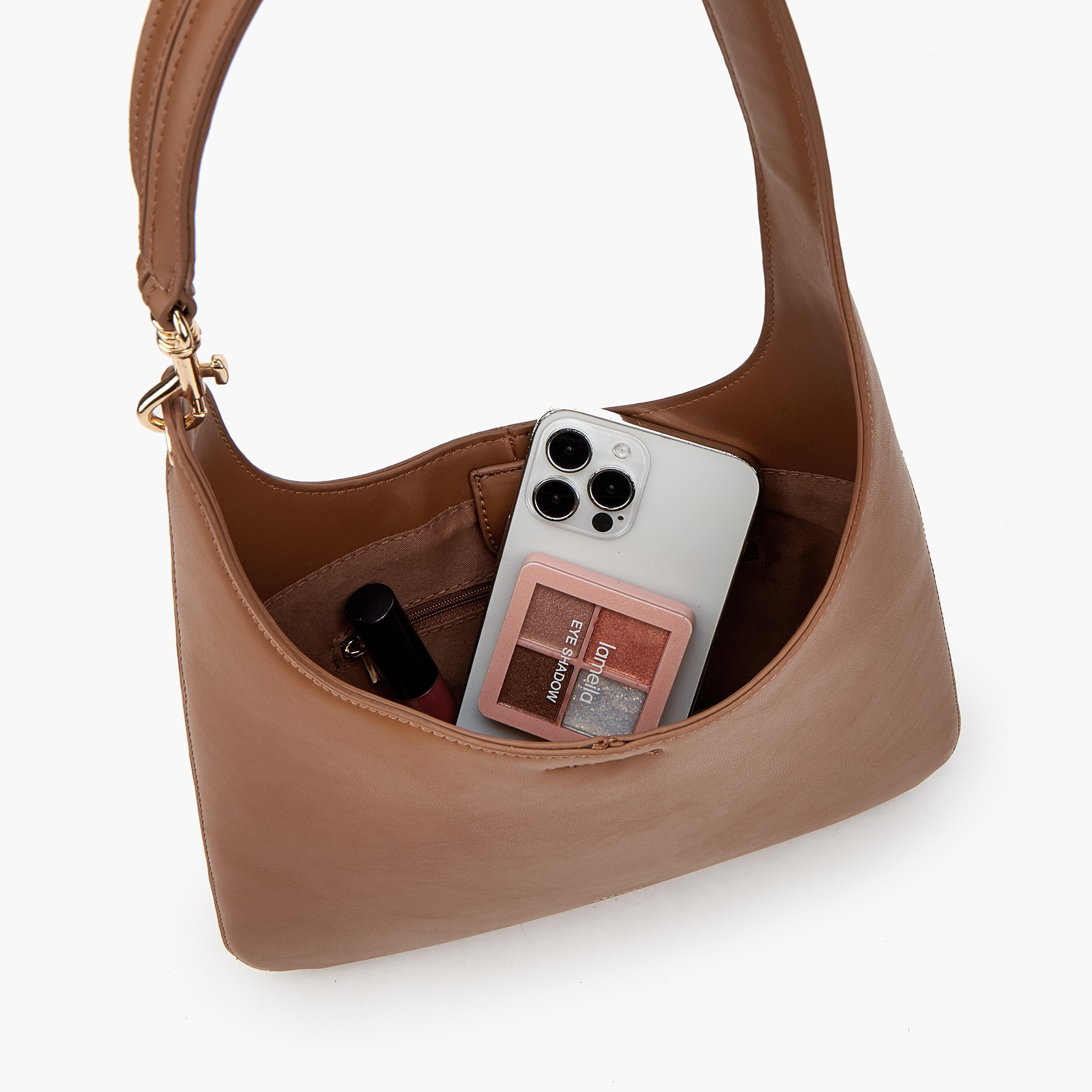 شنطة كتف سادة بمقبض حزام من سيليست-women-bagsandwallets-handbags-image-7