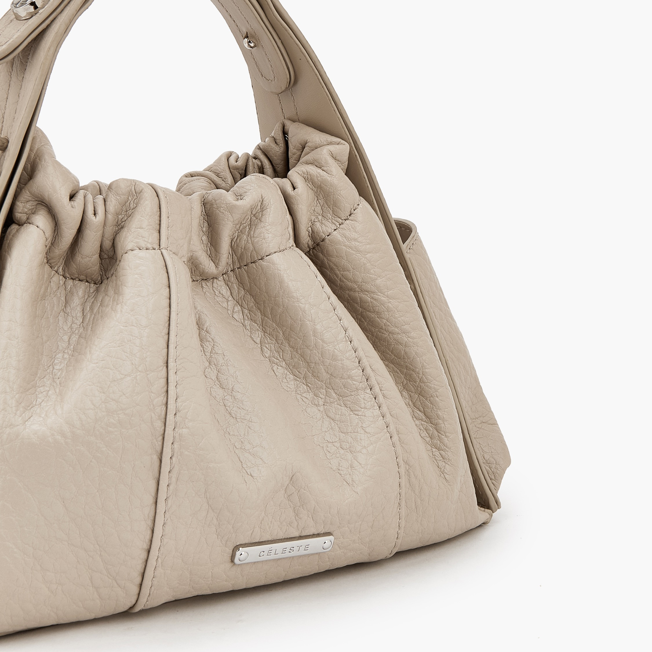 Celeste Textured Hobo Bag with Detachable Strap-women-bagsandwallets-handbags-image-4