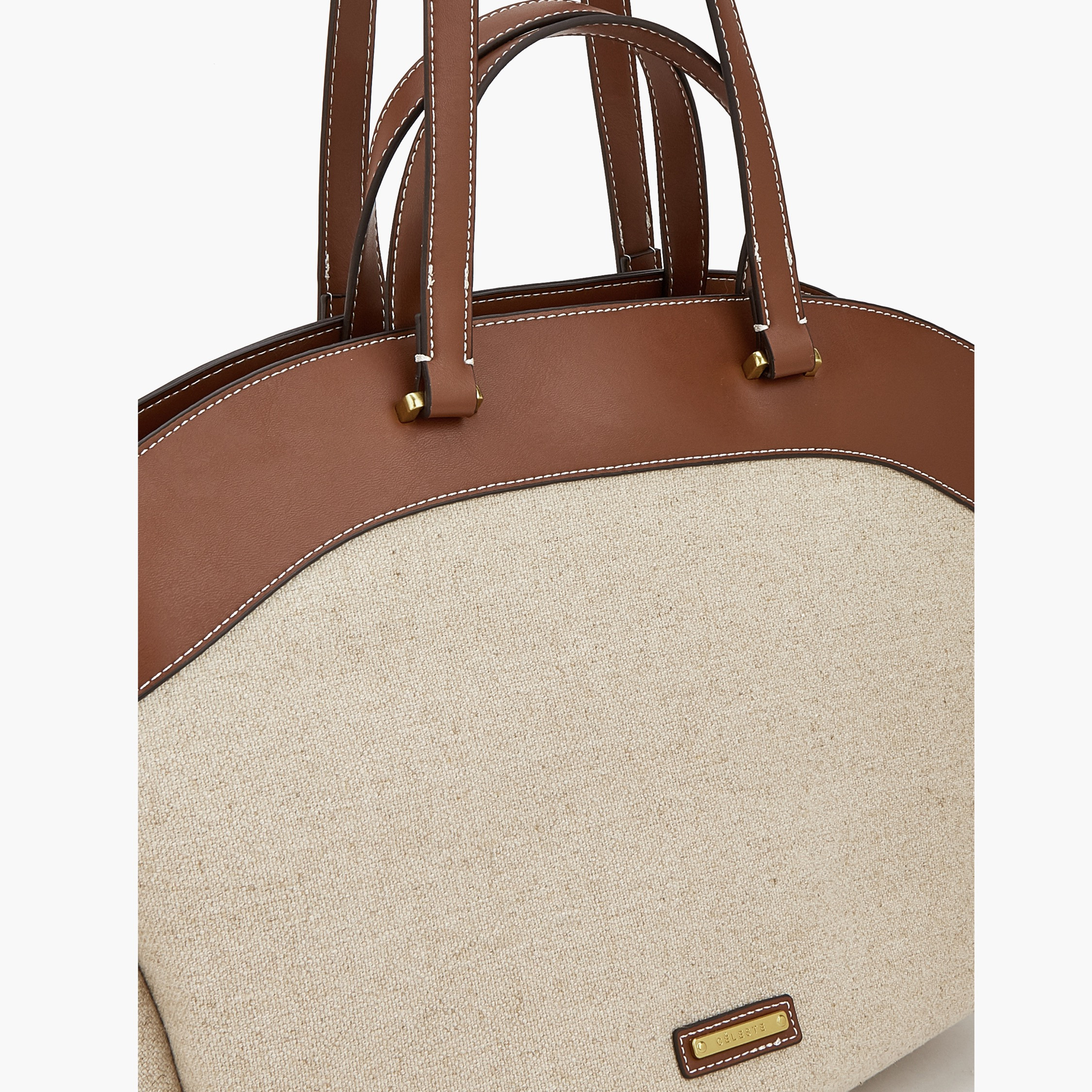 شنطة توتي بارزة الملمس بمقبض مزدوج من سيليست-women-bagsandwallets-handbags-image-3