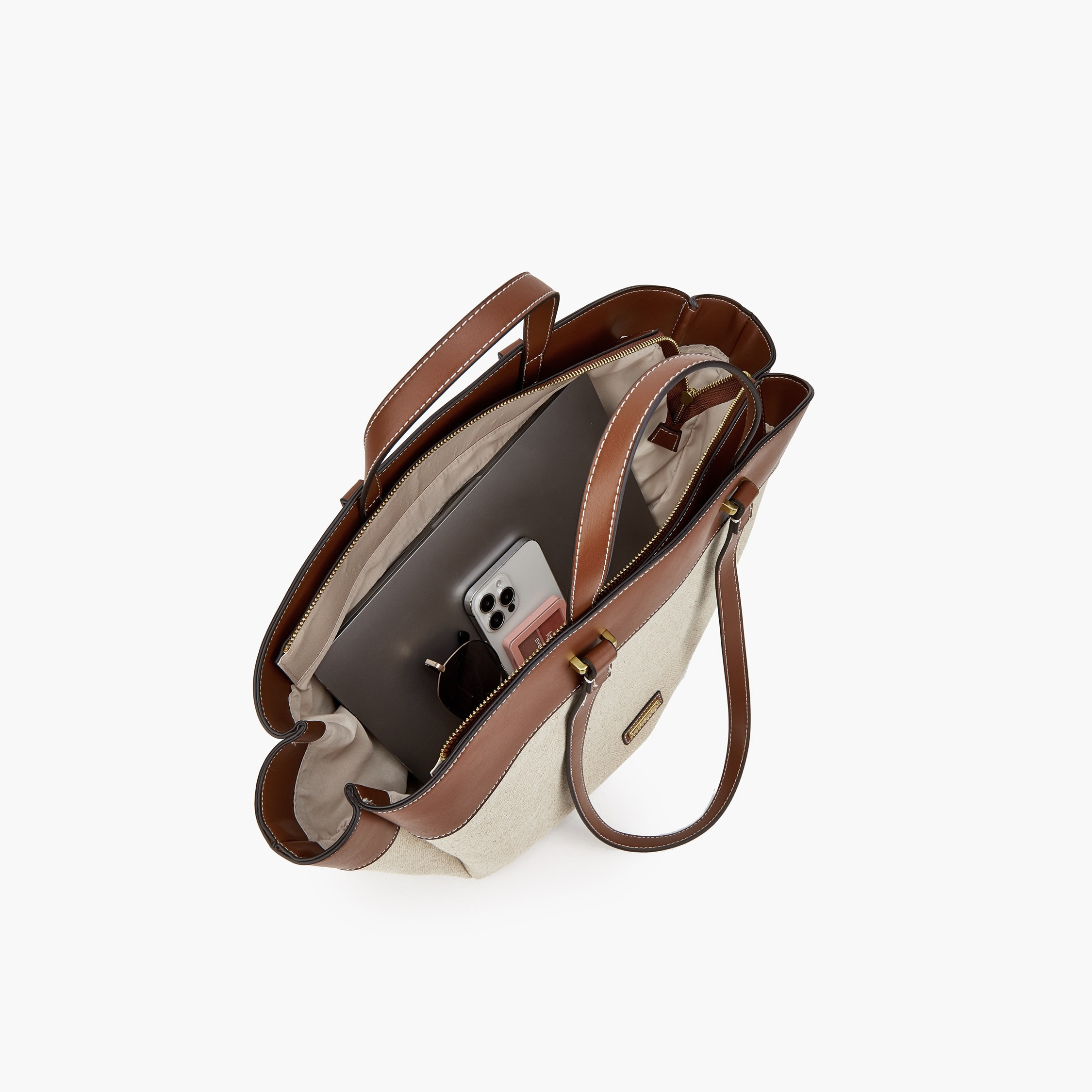 شنطة توتي بارزة الملمس بمقبض مزدوج من سيليست-women-bagsandwallets-handbags-image-7