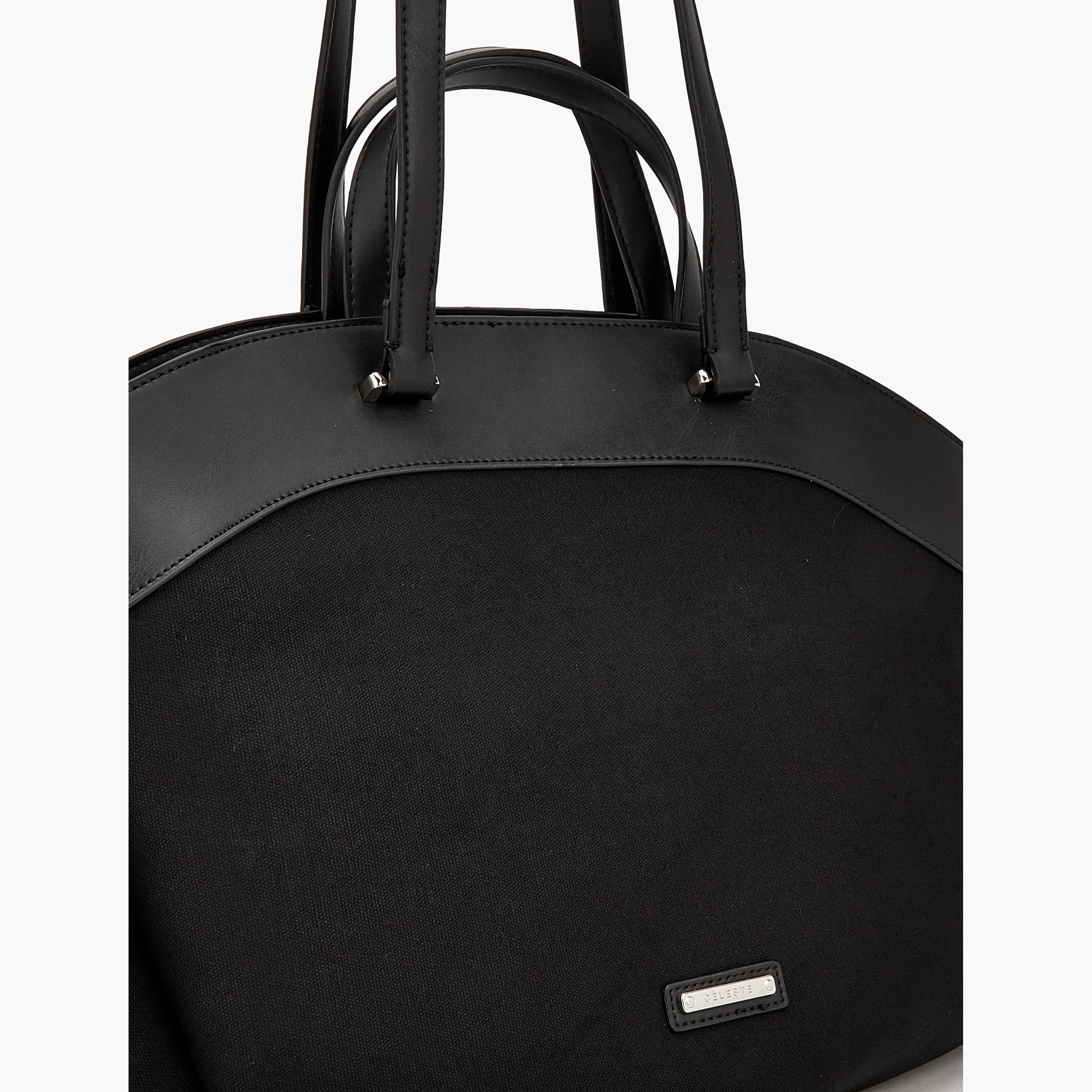 شنطة توتي بارزة الملمس بمقبض مزدوج من سيليست-women-bagsandwallets-handbags-image-3