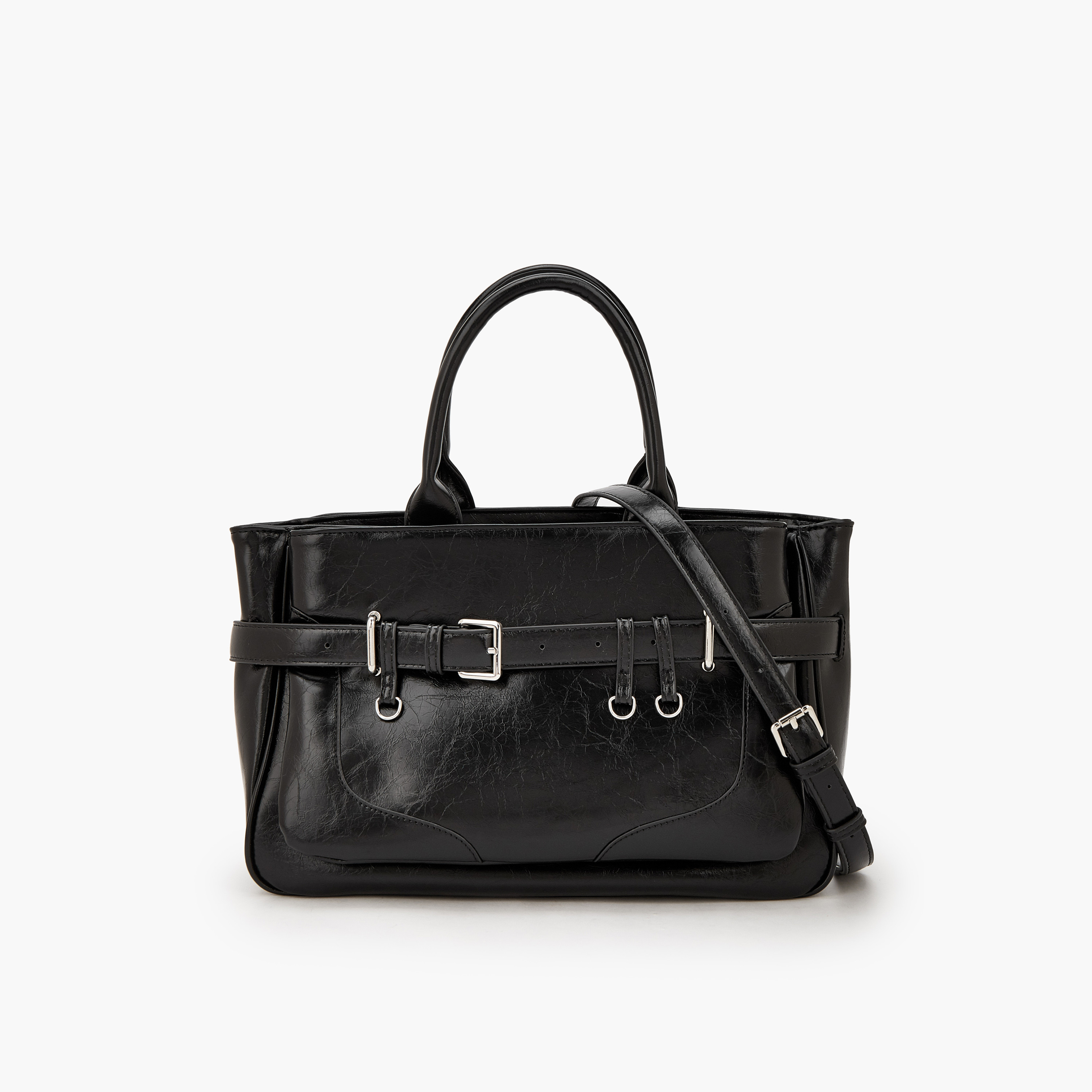 Celeste Solid Tote Bag with Detachable Strap-women-bagsandwallets-handbags-image-1