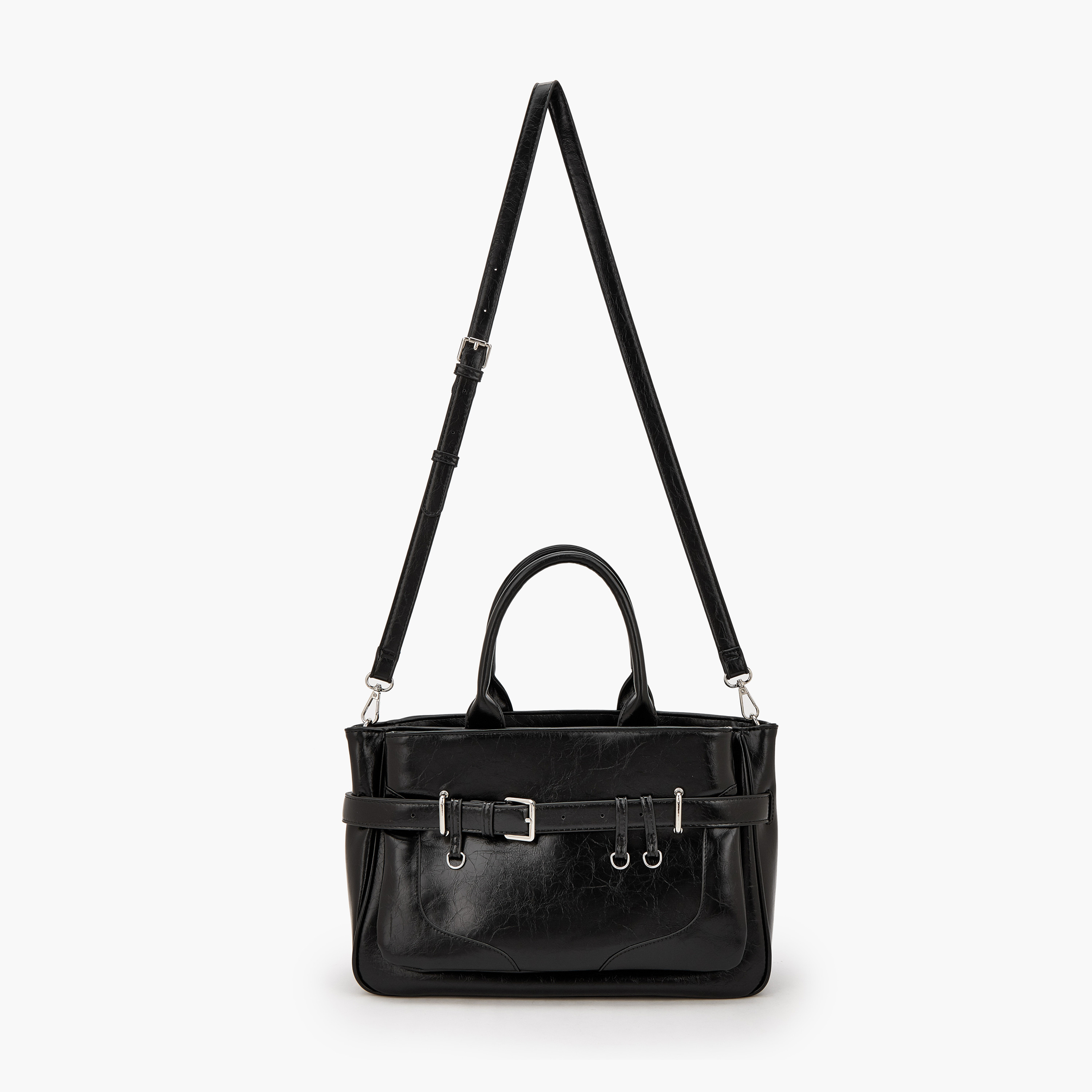 Celeste Solid Tote Bag with Detachable Strap-women-bagsandwallets-handbags-image-2