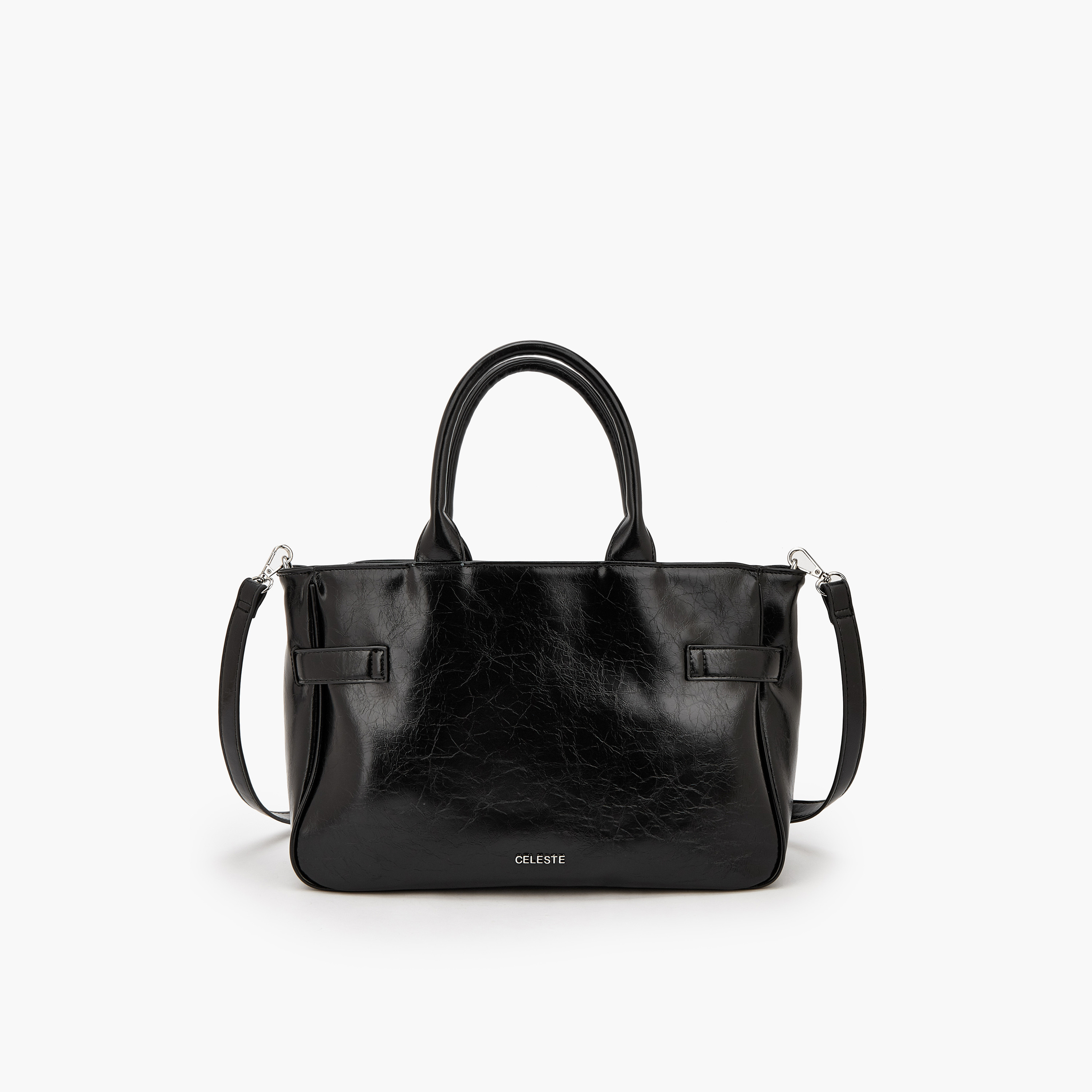 Celeste Solid Tote Bag with Detachable Strap-women-bagsandwallets-handbags-image-4