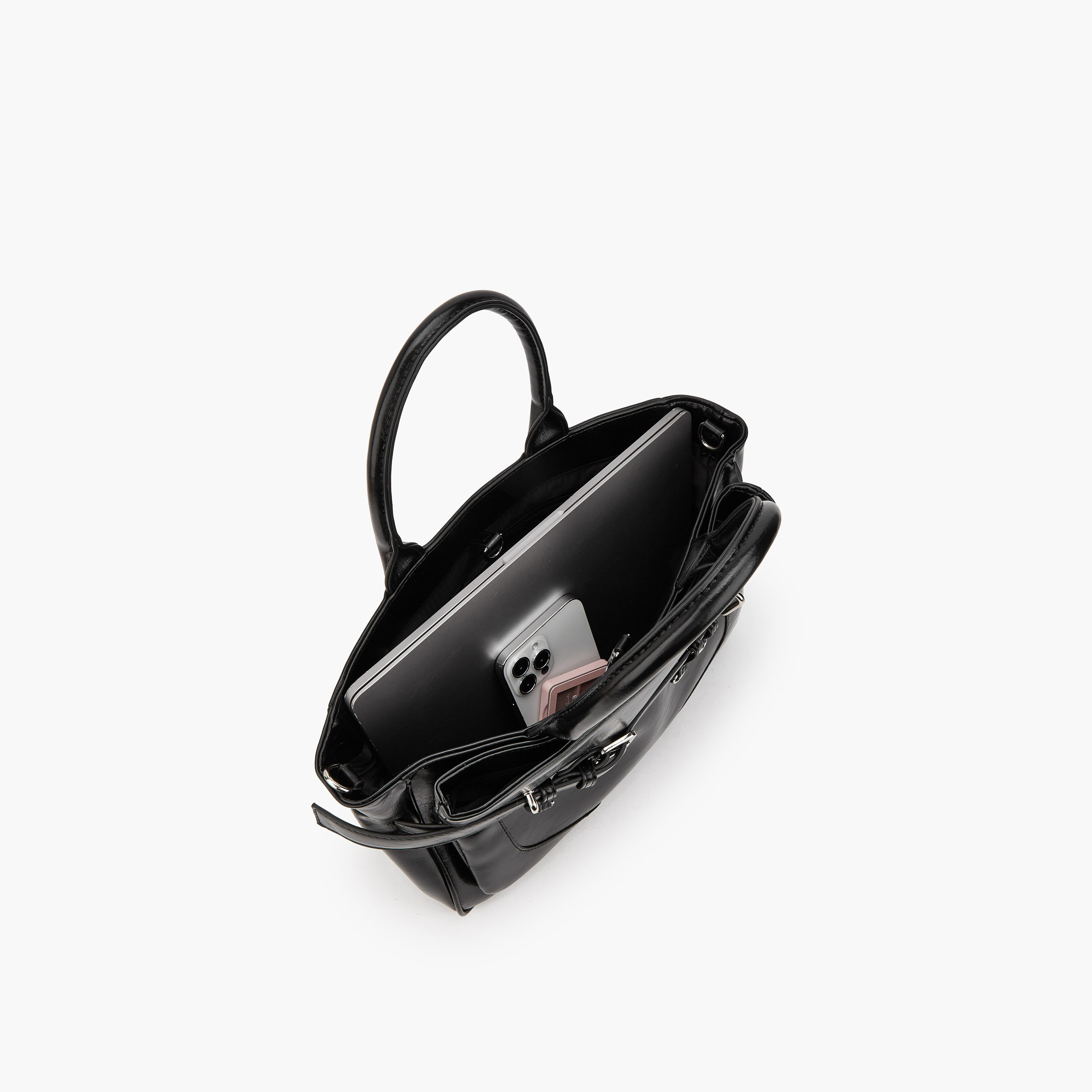 Celeste Solid Tote Bag with Detachable Strap-women-bagsandwallets-handbags-image-7