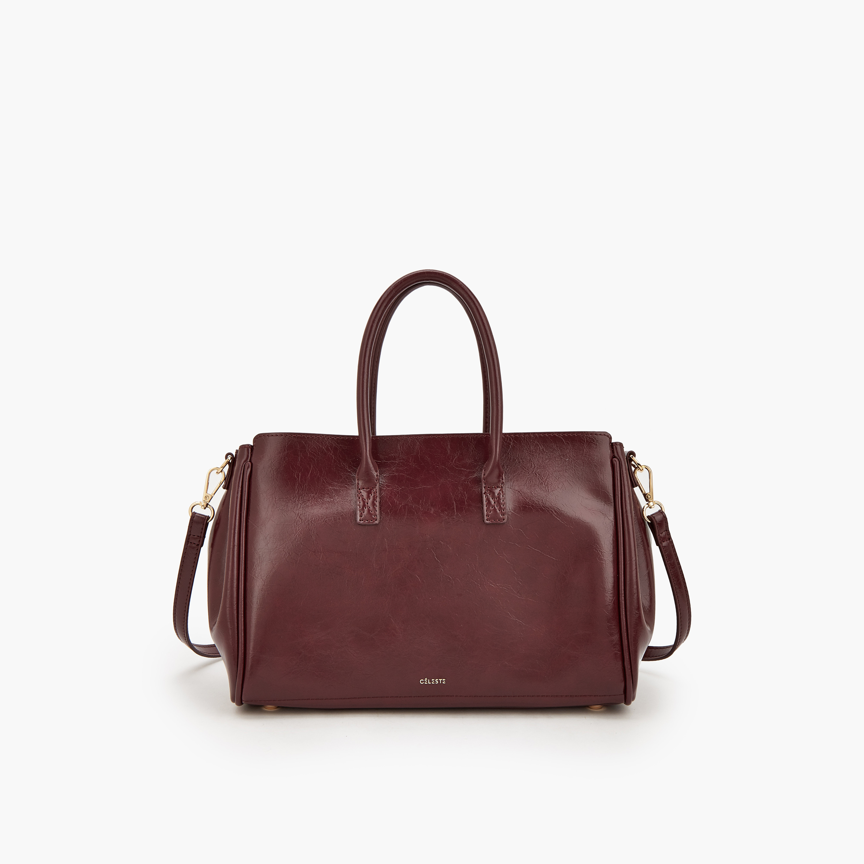 Celeste Solid Tote Bag with Detachable Strap-women-bagsandwallets-handbags-image-4