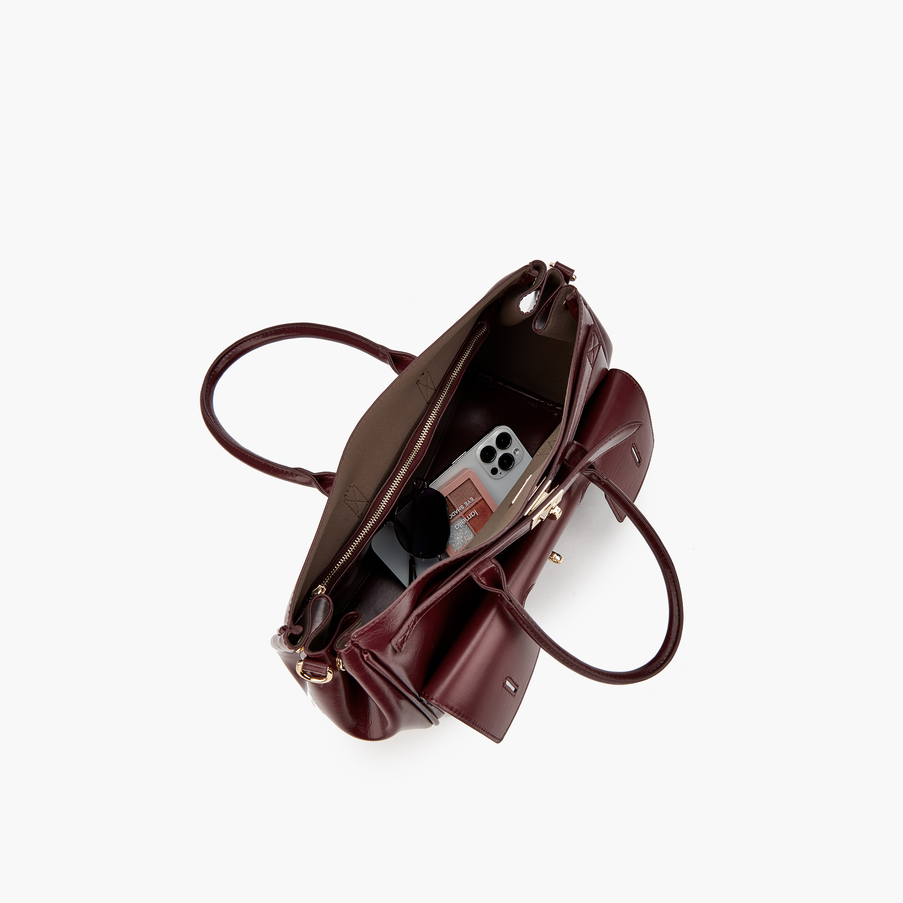 Celeste Solid Tote Bag with Detachable Strap-women-bagsandwallets-handbags-image-7