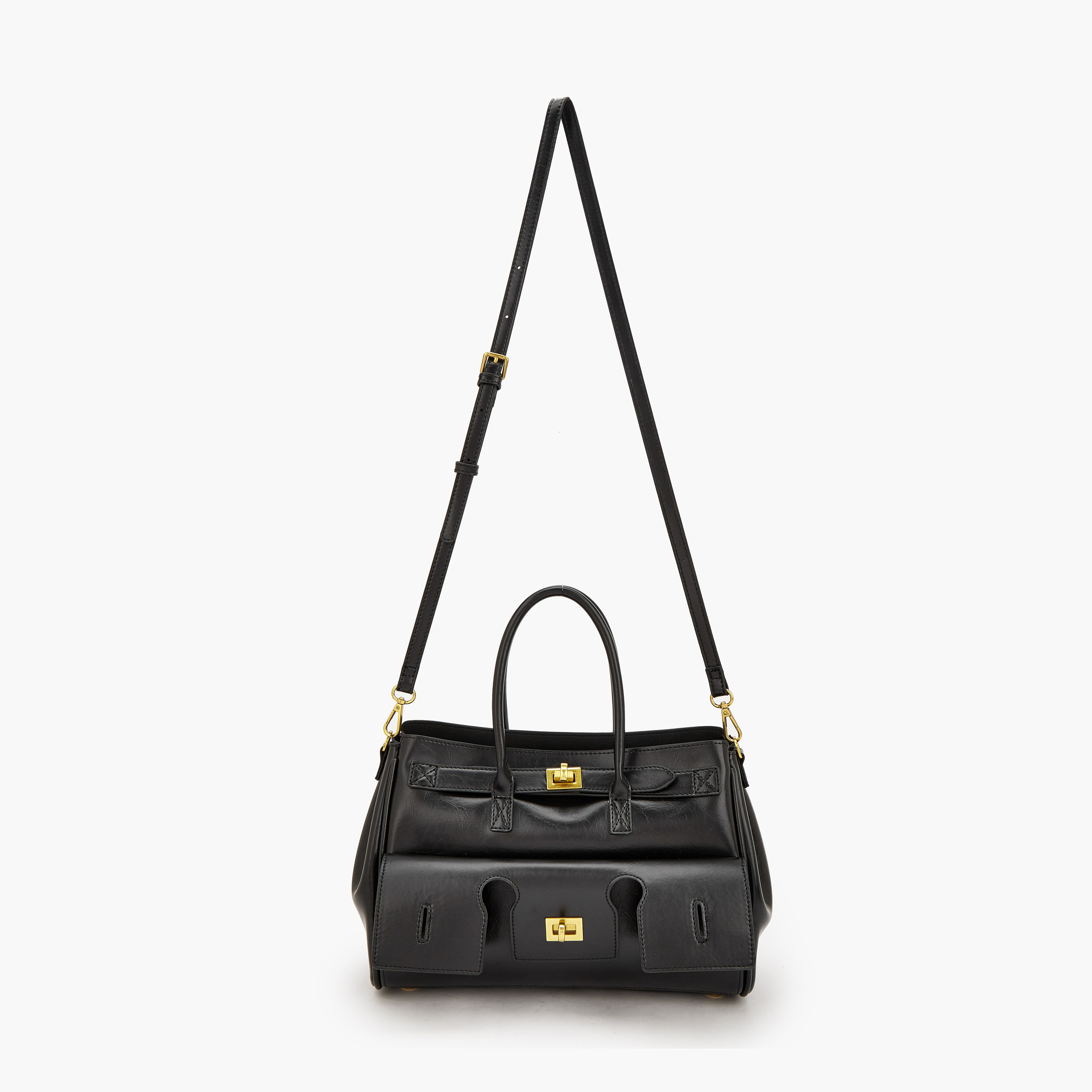 Celeste Solid Tote Bag with Detachable Strap-women-bagsandwallets-handbags-image-2