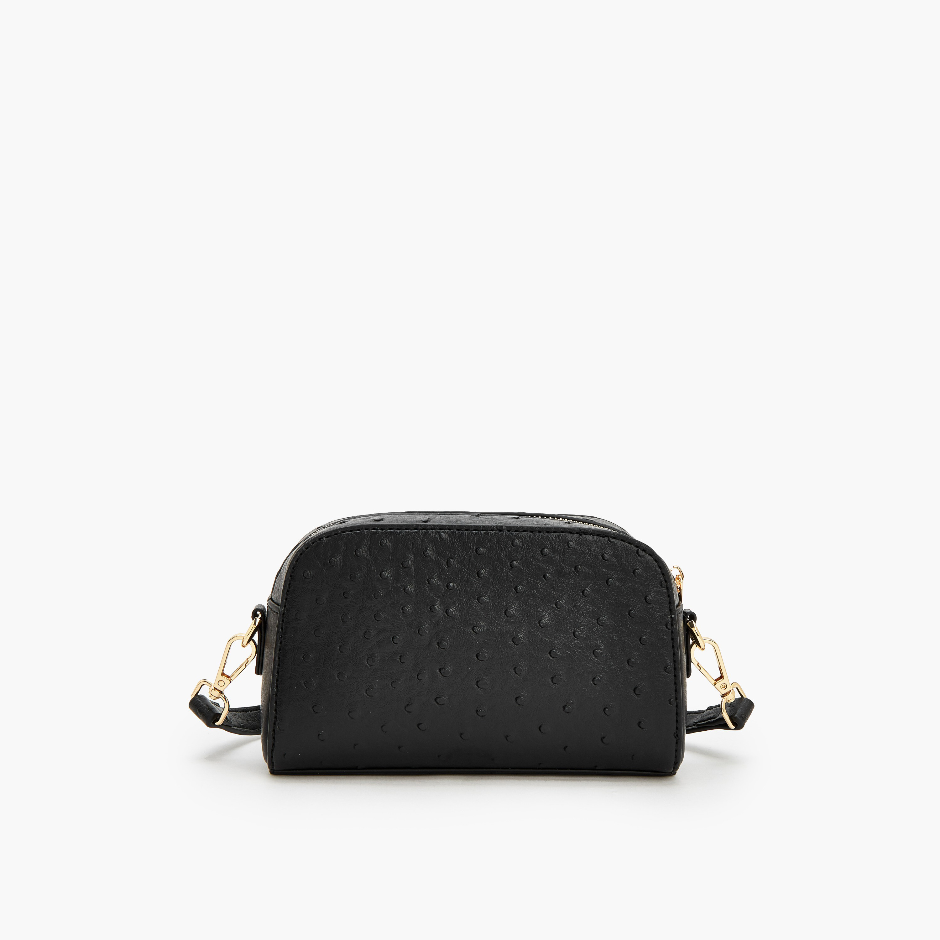 شنطة كروس بودي بارزة الملمس بسحاب إغلاق من لو كونفورت-women-bagsandwallets-handbags-image-5
