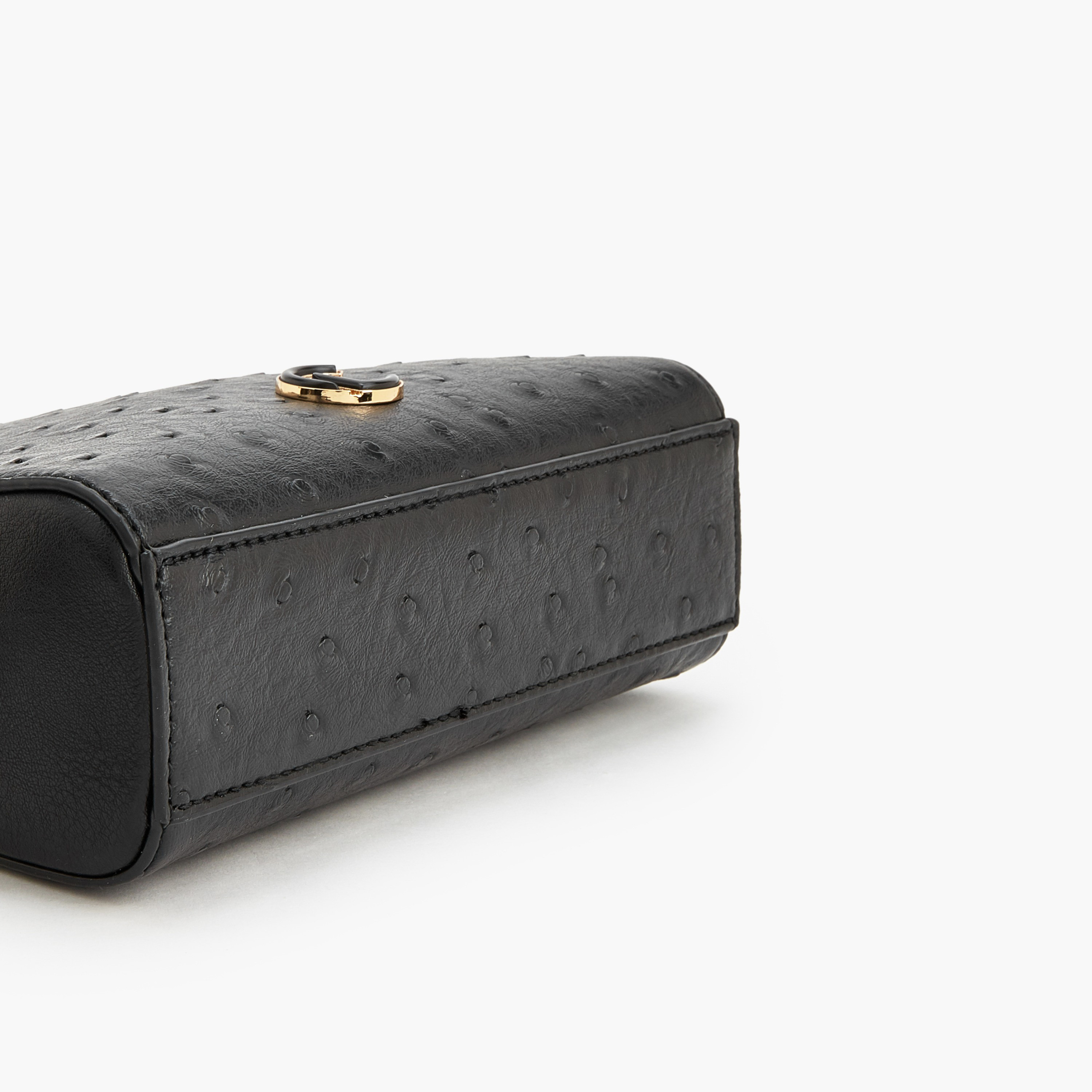 شنطة كروس بودي بارزة الملمس بسحاب إغلاق من لو كونفورت-women-bagsandwallets-handbags-image-6