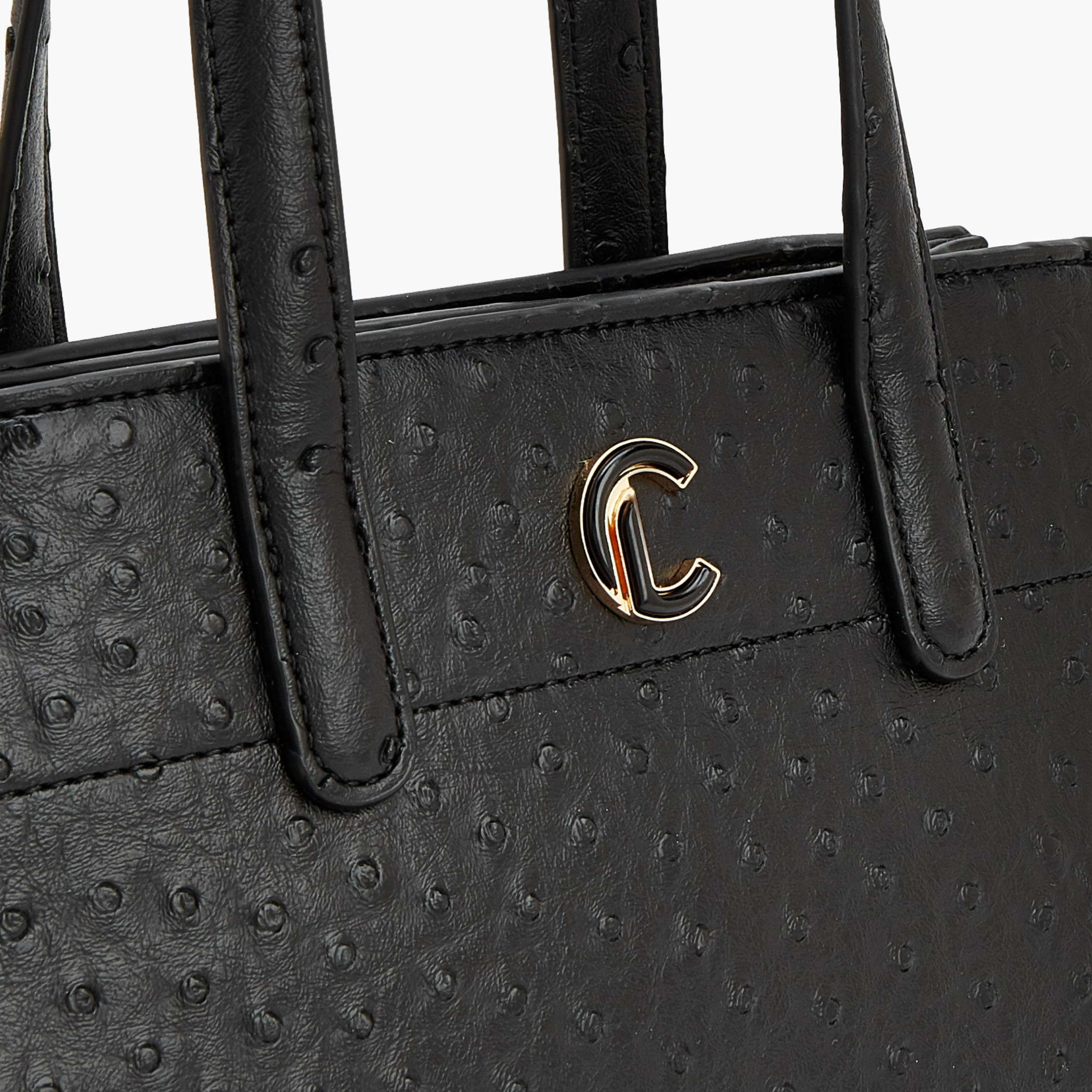 Le Confort Textured Tote Bag with Detachable Strap-women-bagsandwallets-handbags-image-4