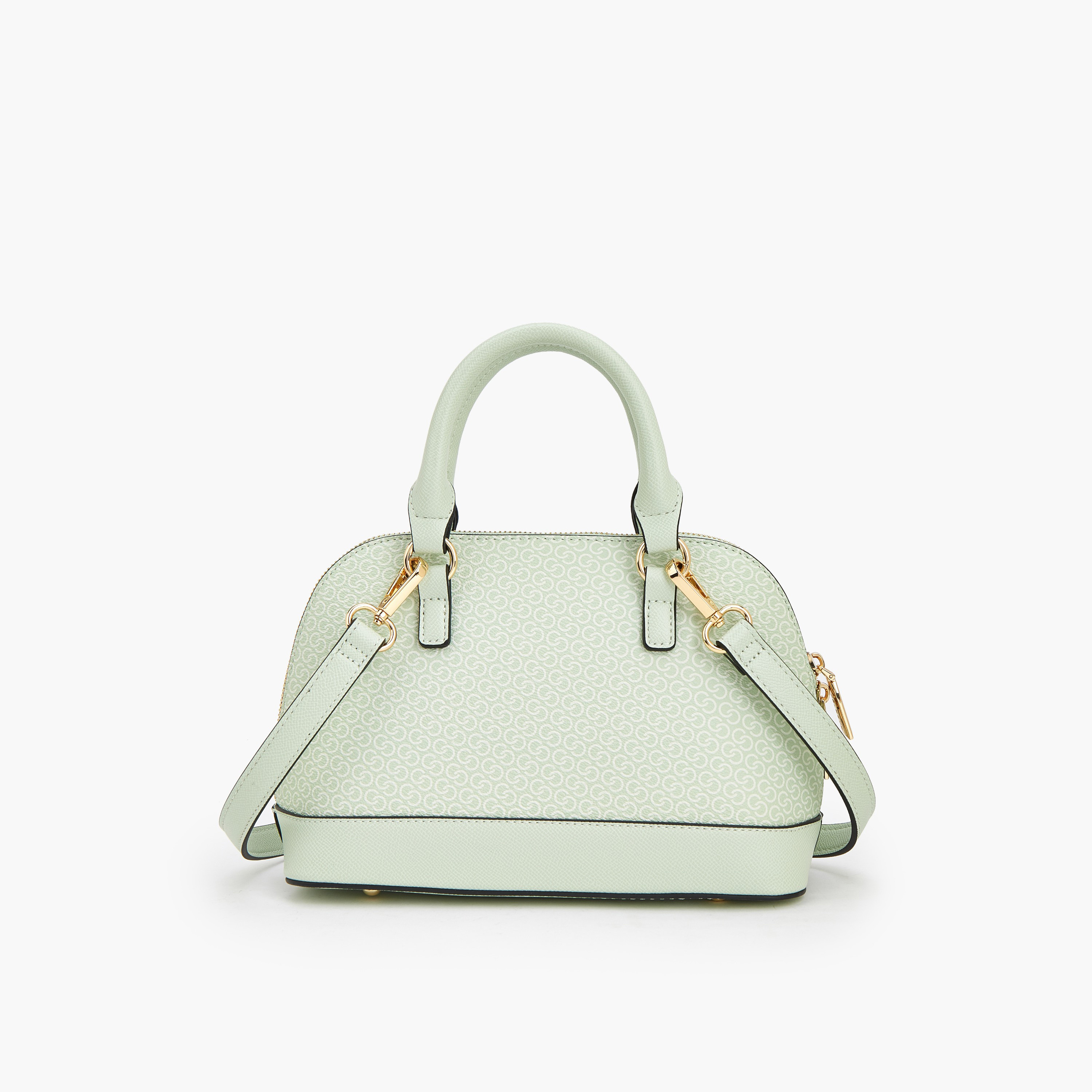شنطة قبة بمقبض مزدوج وطبعات مونوجرام من سيليست-women-bagsandwallets-handbags-image-6