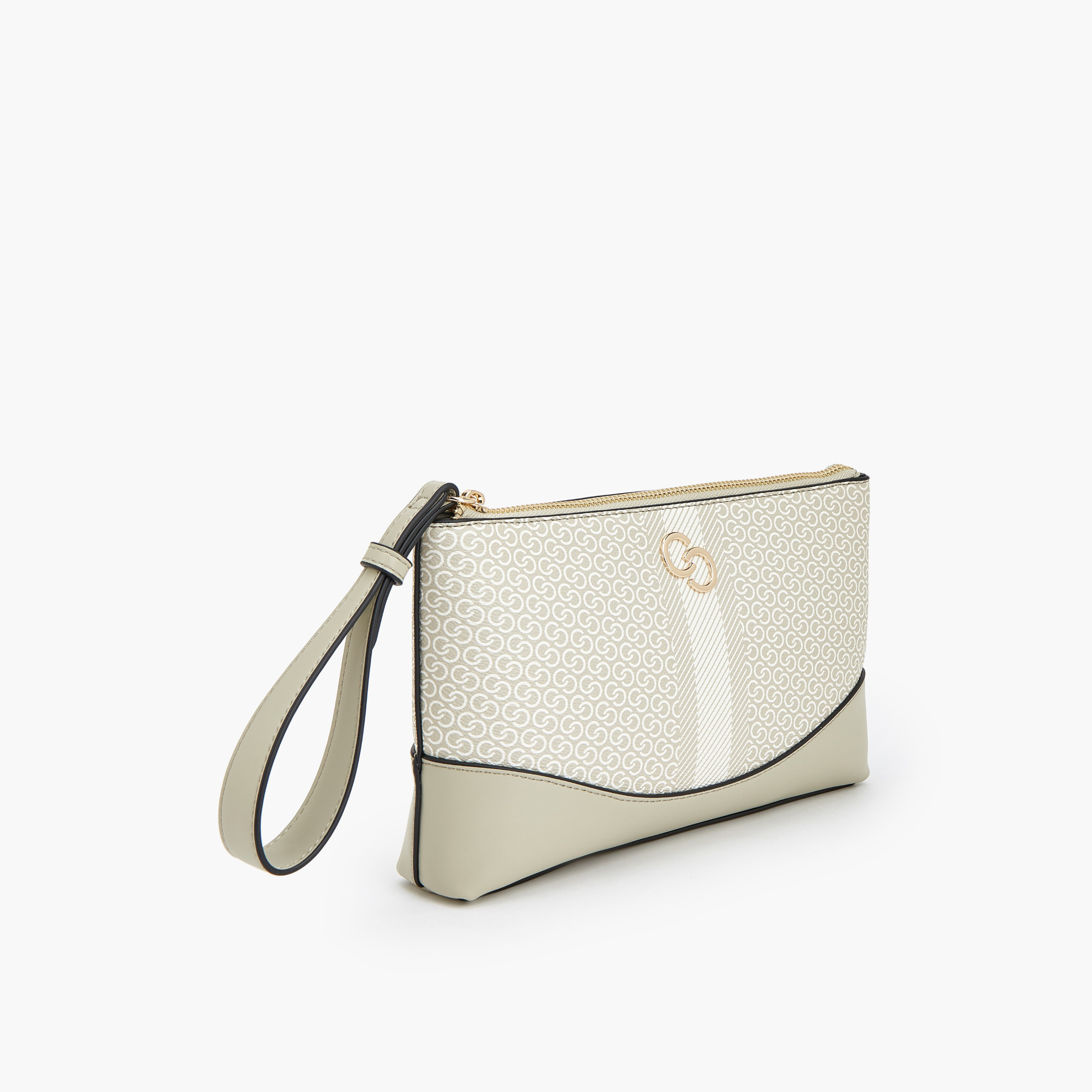 شنطة كلاتش بطبعات مونوجرام وسحاب إغلاق-women-bagsandwallets-handbags-image-3