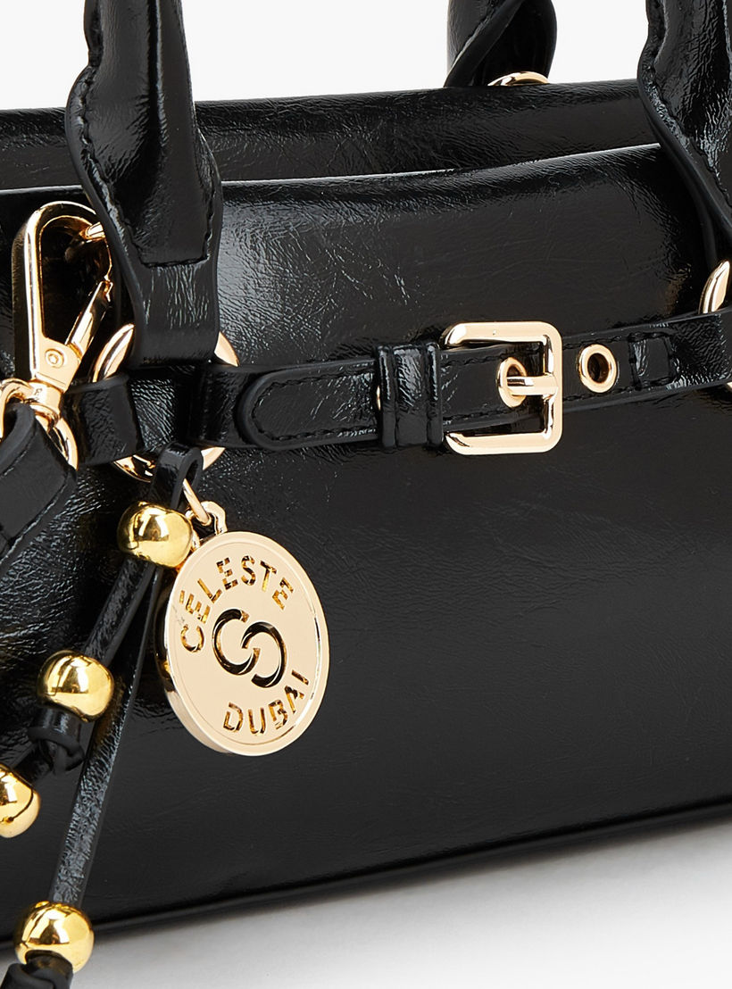 شنطة توتي بتفاصيل إبزيم ومقابض مزدوج من سيليست-women-bagsandwallets-handbags-image-5