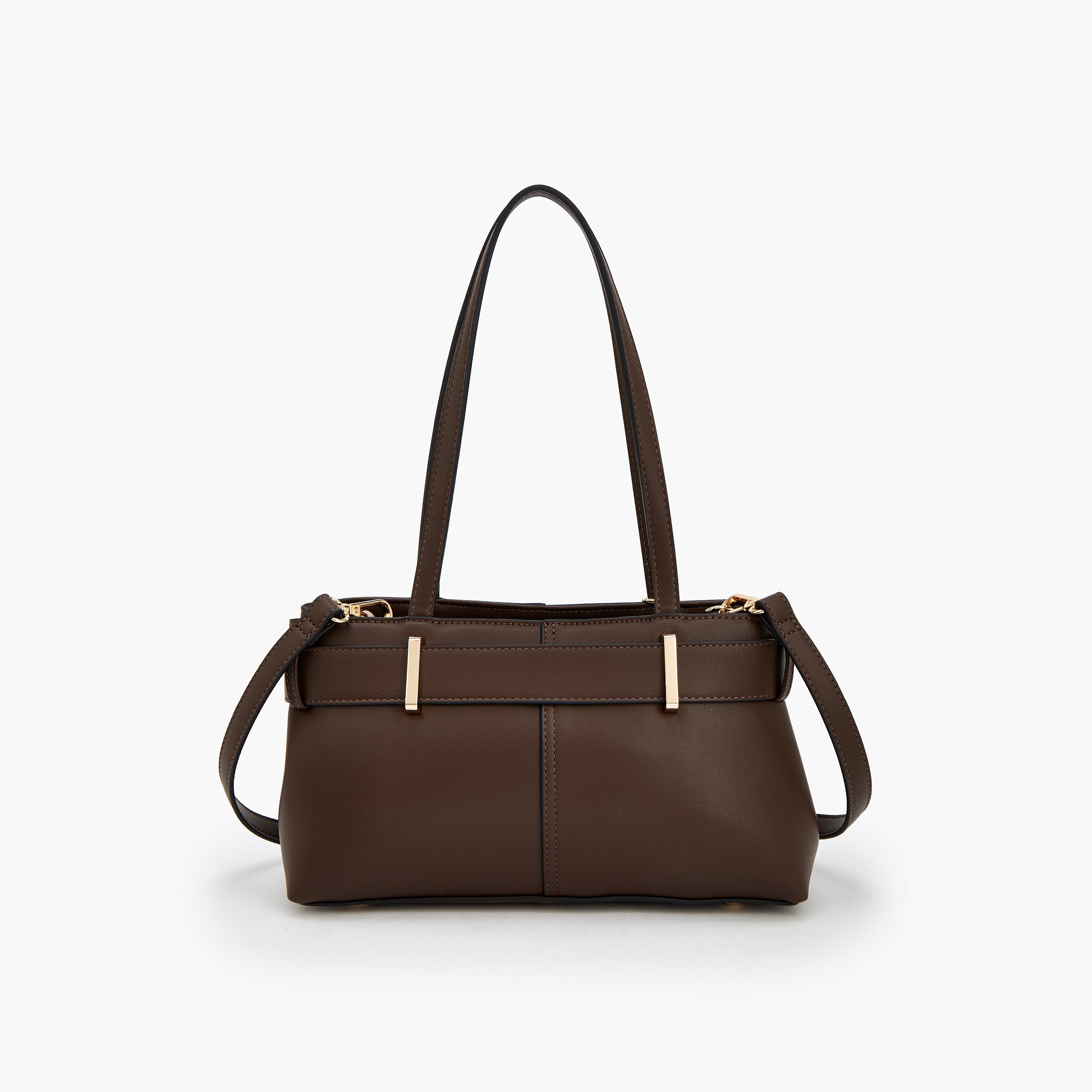 شنطة توتي بتفاصيل إبزيم ومقبض مزدوج من سيليست-women-bagsandwallets-handbags-image-6