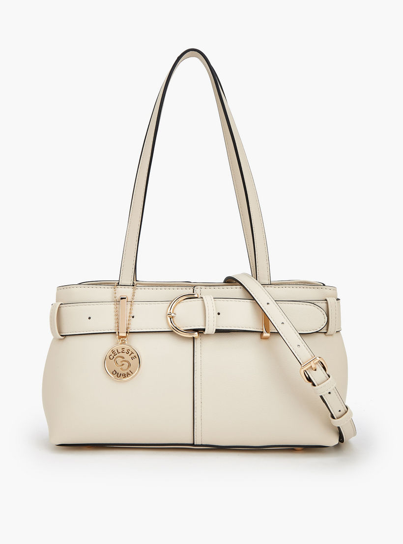 شنطة توتي بتفاصيل إبزيم ومقبض مزدوج من سيليست-women-bagsandwallets-handbags-image-1