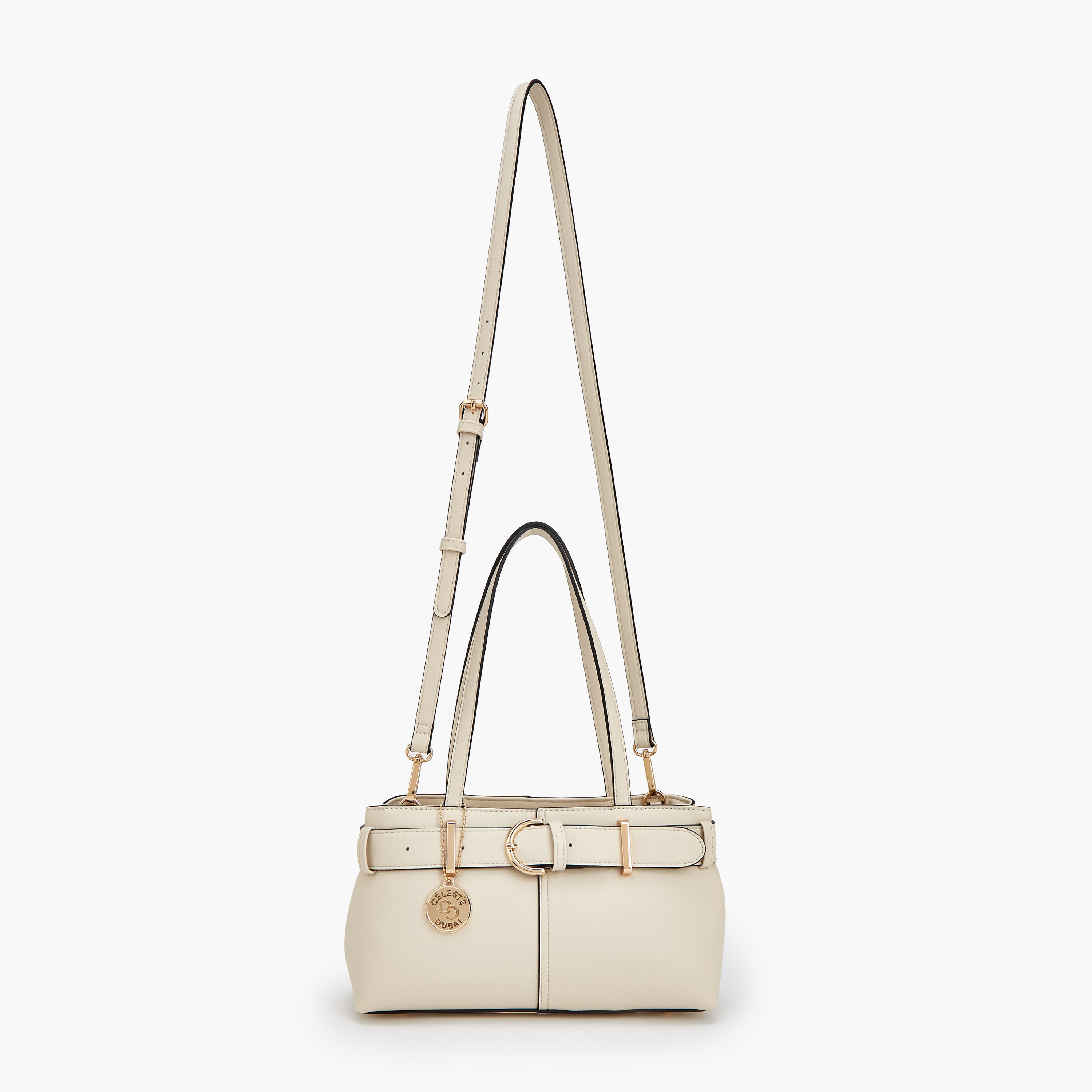 شنطة توتي بتفاصيل إبزيم ومقبض مزدوج من سيليست-women-bagsandwallets-handbags-image-3
