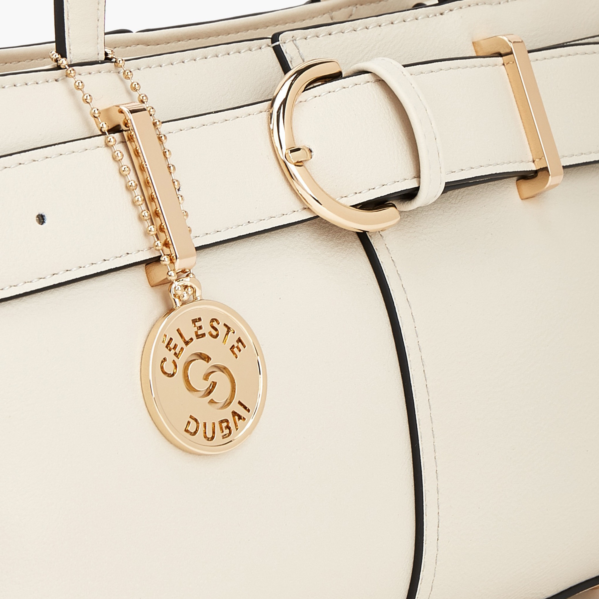 شنطة توتي بتفاصيل إبزيم ومقبض مزدوج من سيليست-women-bagsandwallets-handbags-image-5