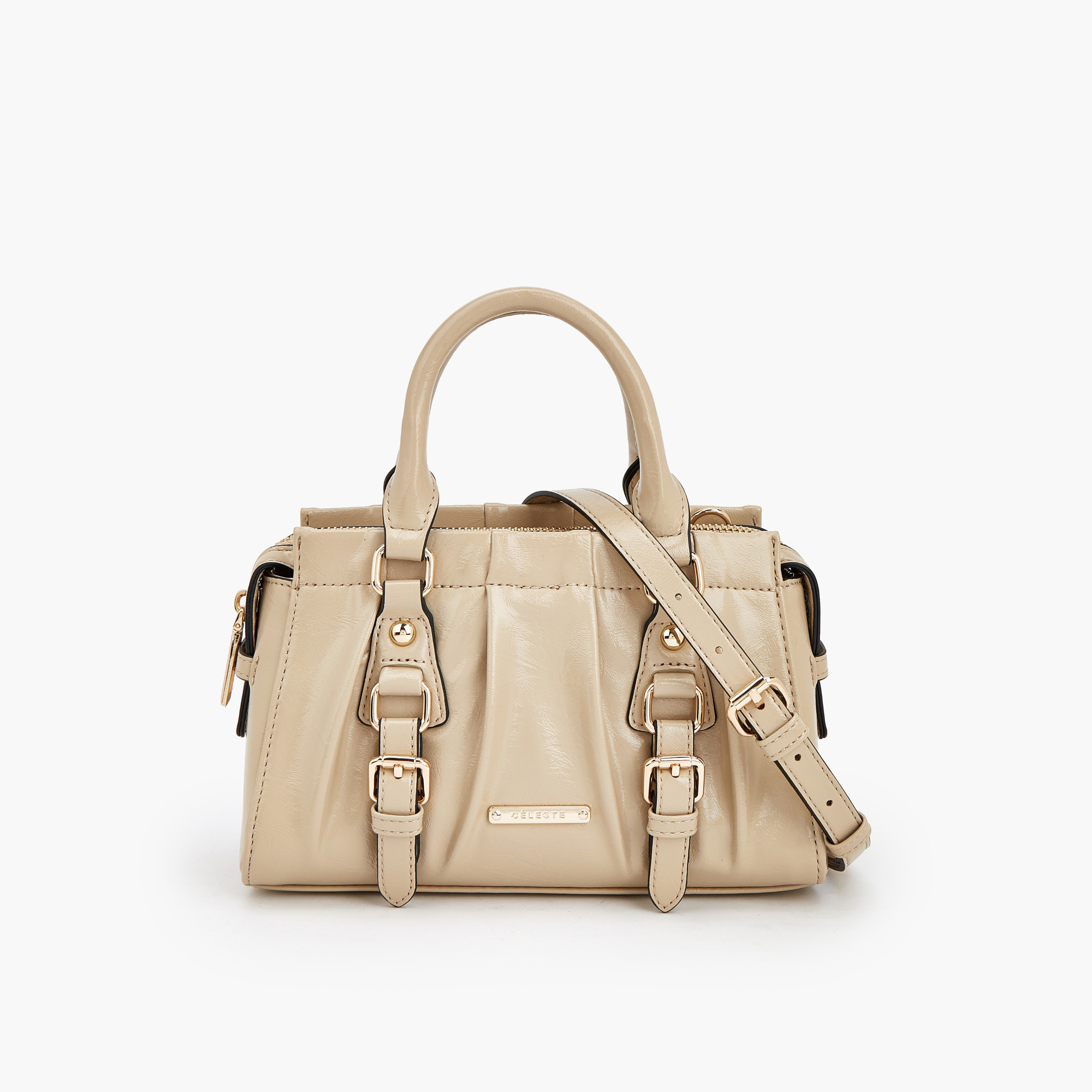 شنطة توتي بتفاصيل إبزيم ومقبض مزدوج من سيليست-women-bagsandwallets-handbags-image-1