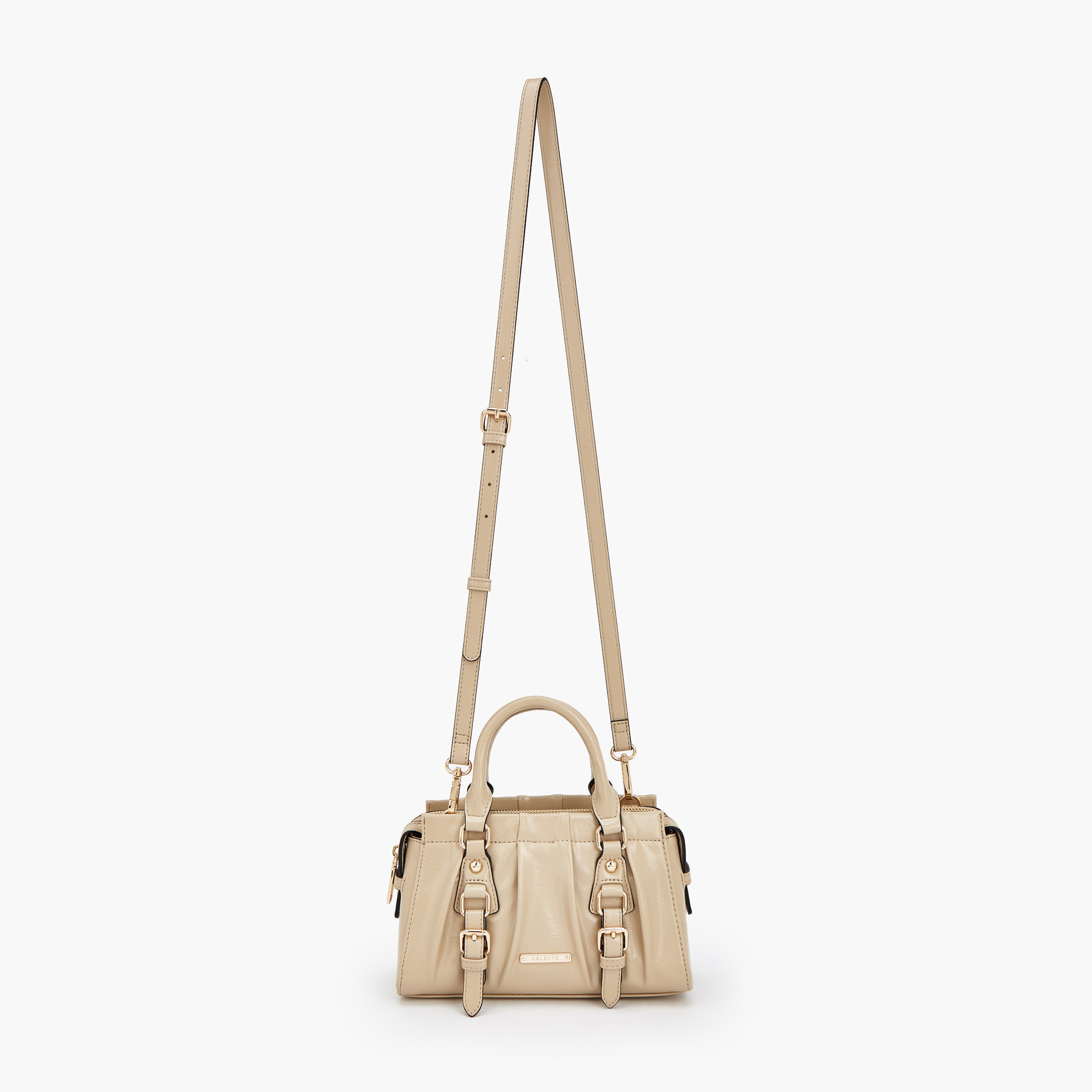 شنطة توتي بتفاصيل إبزيم ومقبض مزدوج من سيليست-women-bagsandwallets-handbags-image-3