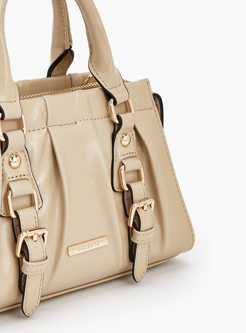 شنطة توتي بتفاصيل إبزيم ومقبض مزدوج من سيليست-women-bagsandwallets-handbags-image-5
