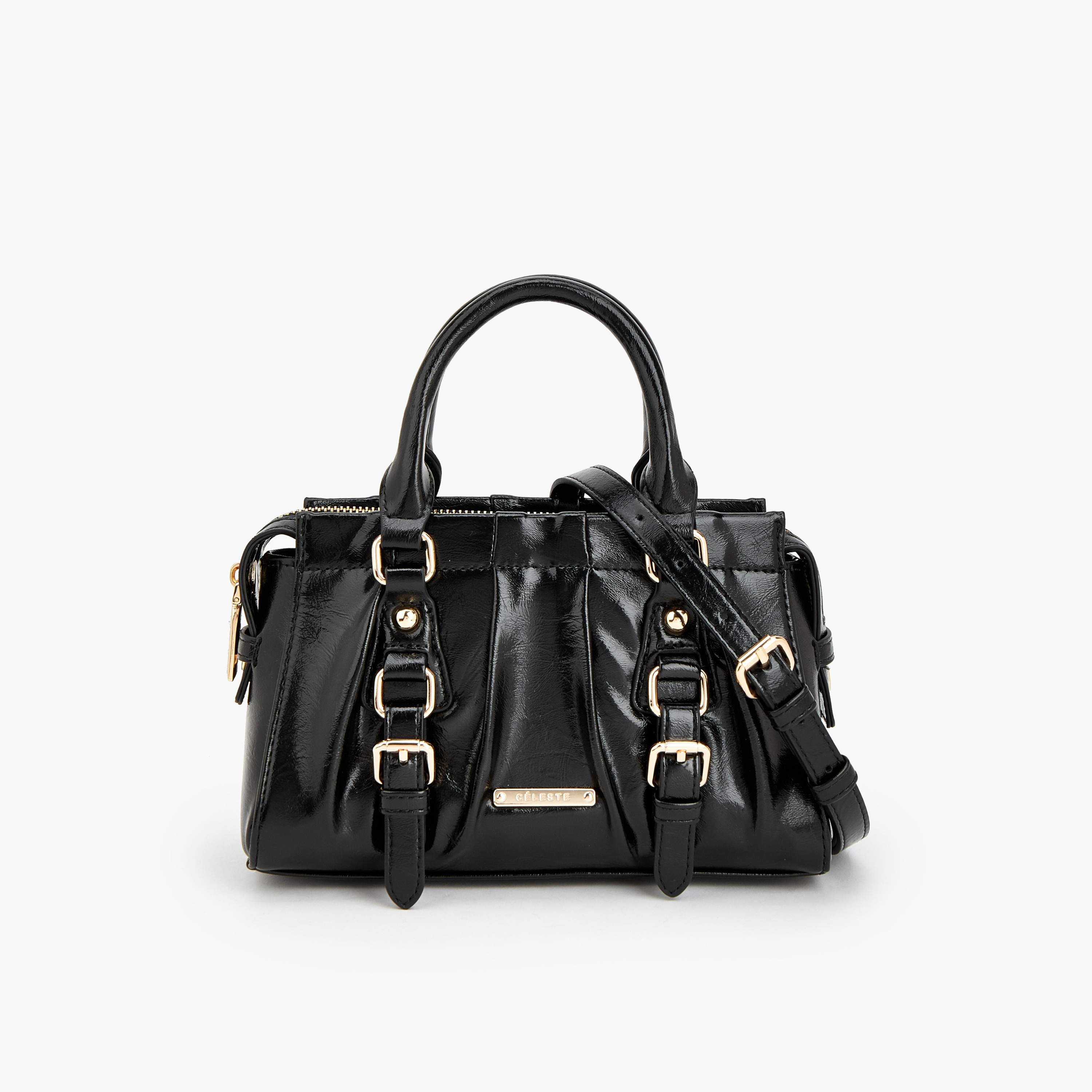 شنطة توتي بتفاصيل إبزيم ومقبض مزدوج من سيليست-women-bagsandwallets-handbags-image-1
