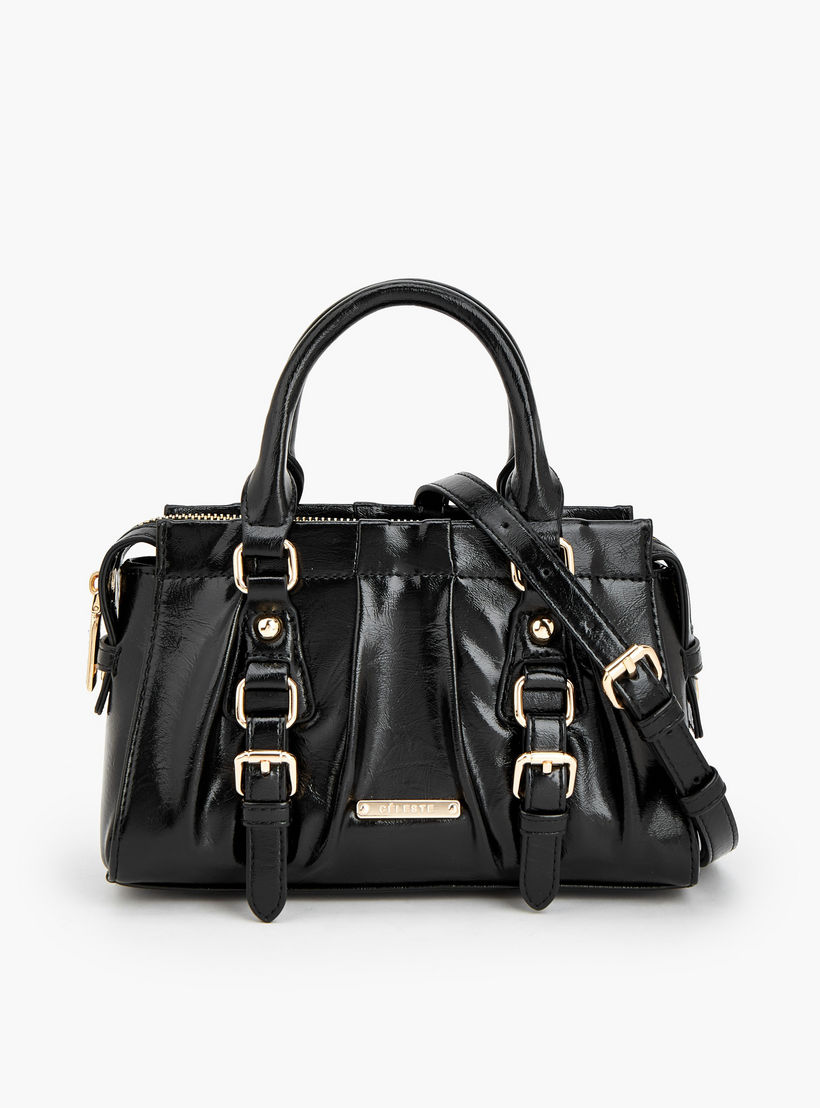 شنطة توتي بتفاصيل إبزيم ومقبض مزدوج من سيليست-women-bagsandwallets-handbags-image-1