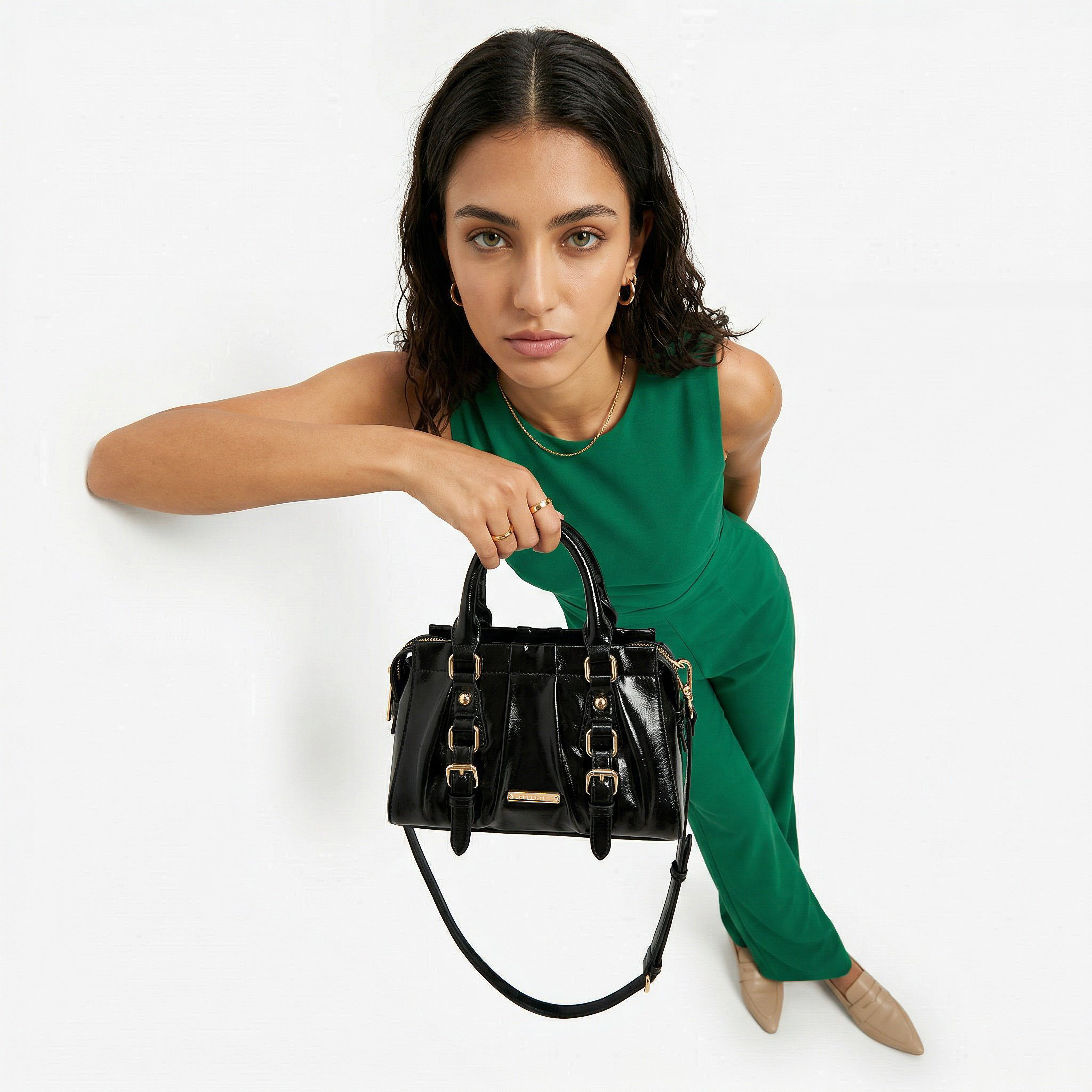 شنطة توتي بتفاصيل إبزيم ومقبض مزدوج من سيليست-women-bagsandwallets-handbags-image-10