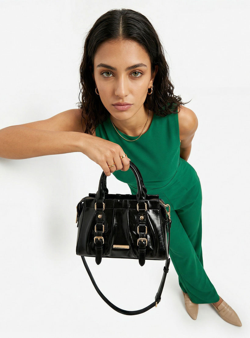 شنطة توتي بتفاصيل إبزيم ومقبض مزدوج من سيليست-women-bagsandwallets-handbags-image-10