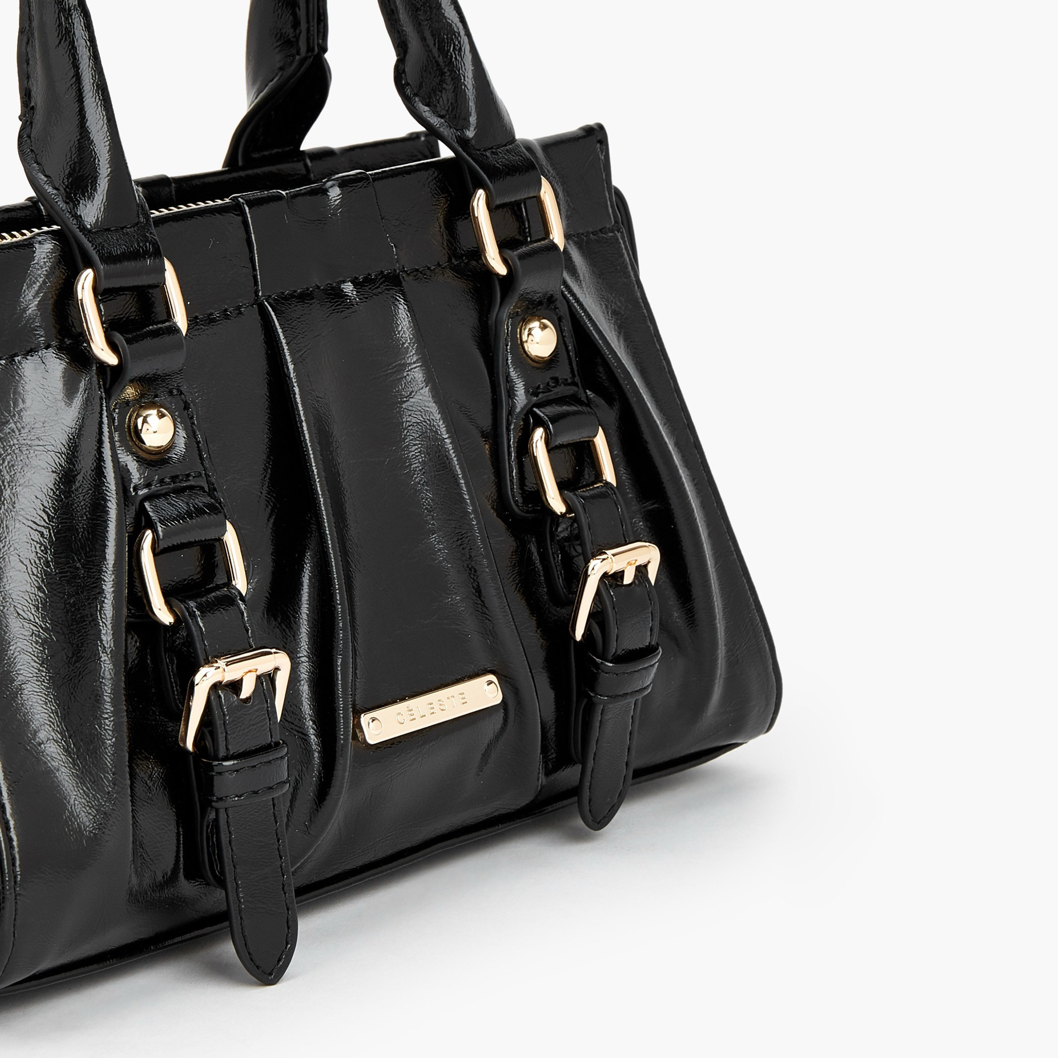شنطة توتي بتفاصيل إبزيم ومقبض مزدوج من سيليست-women-bagsandwallets-handbags-image-5