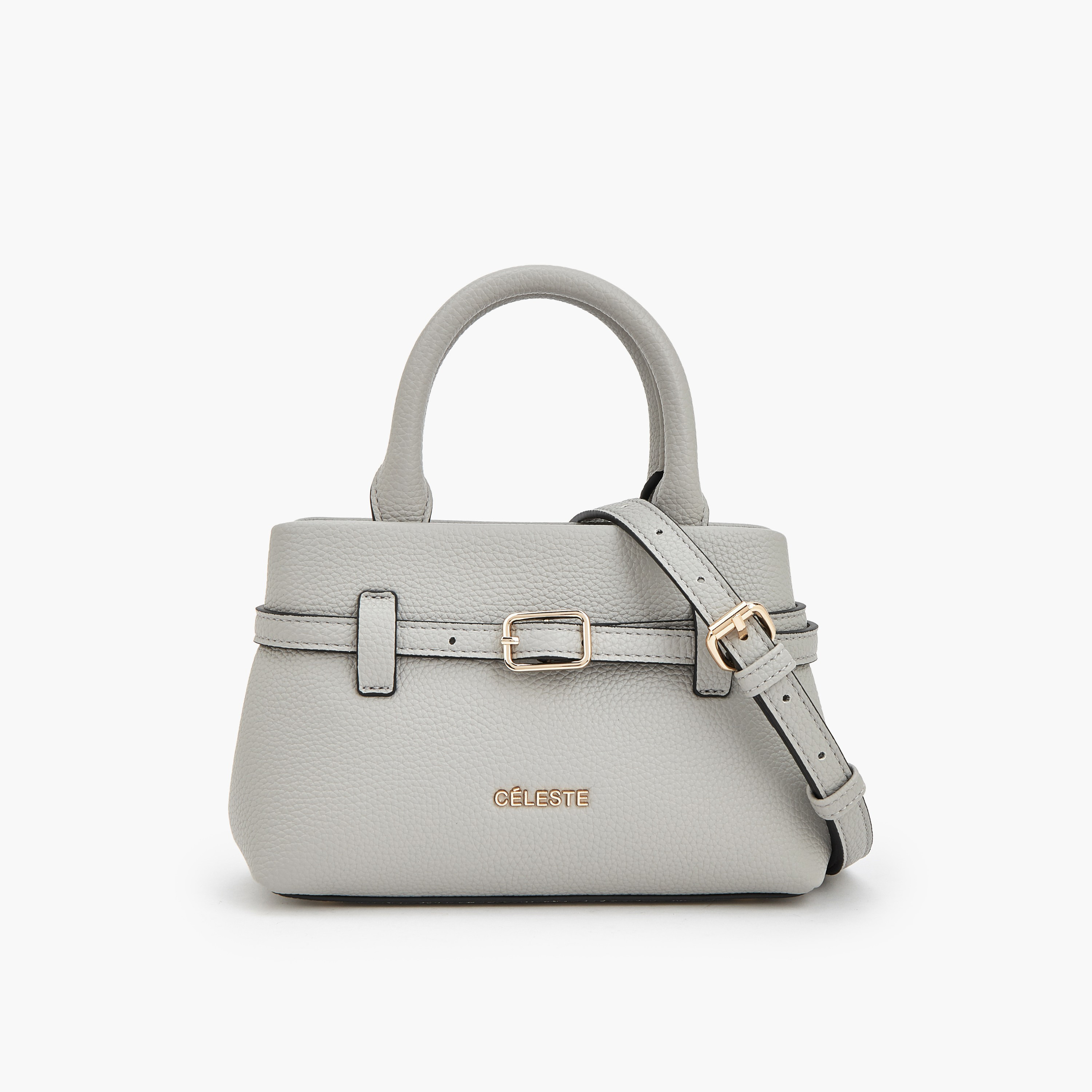 شنطة توتي بتفاصيل إبزيم ومقبض مزدوج من سيليست-women-bagsandwallets-handbags-image-1