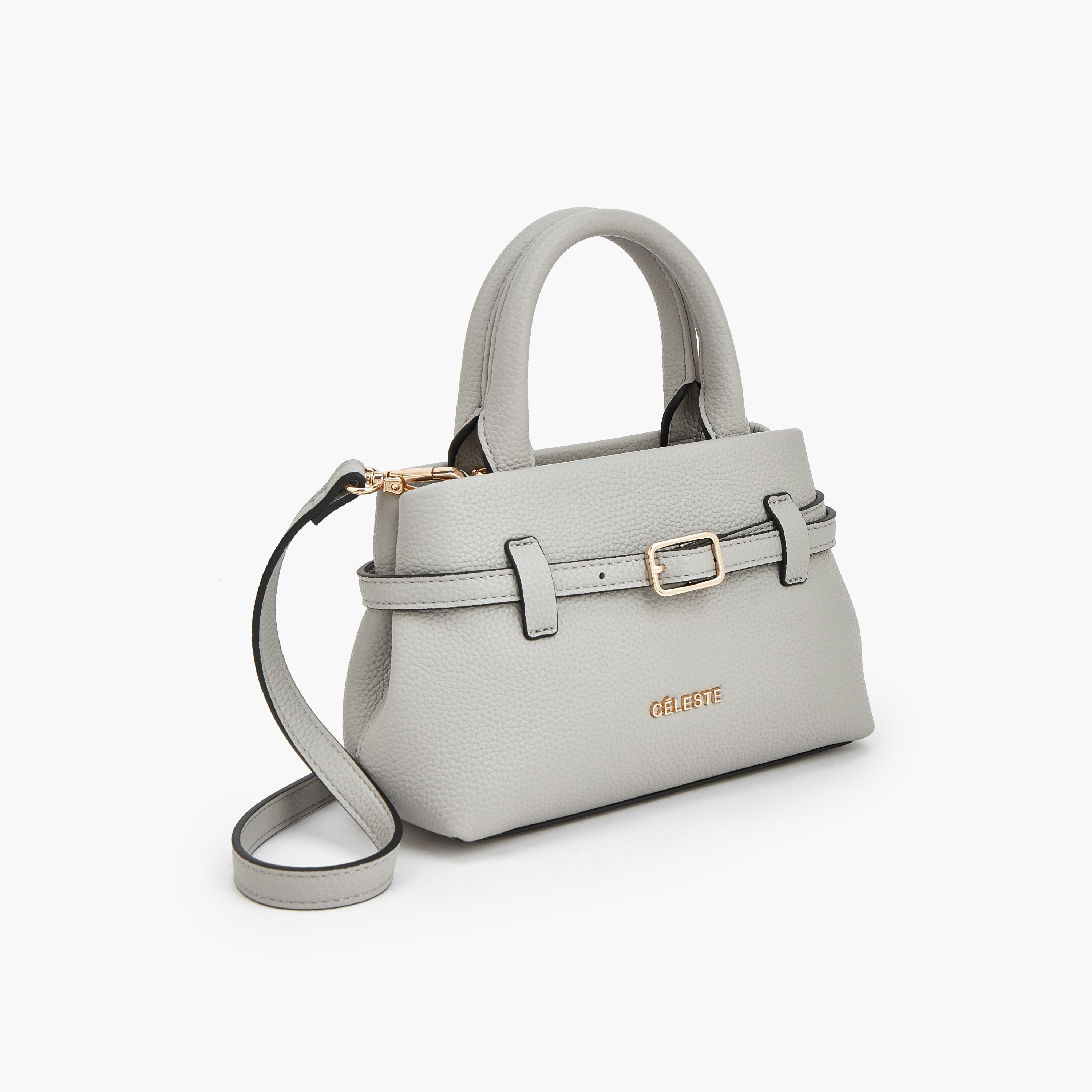 شنطة توتي بتفاصيل إبزيم ومقبض مزدوج من سيليست-women-bagsandwallets-handbags-image-4