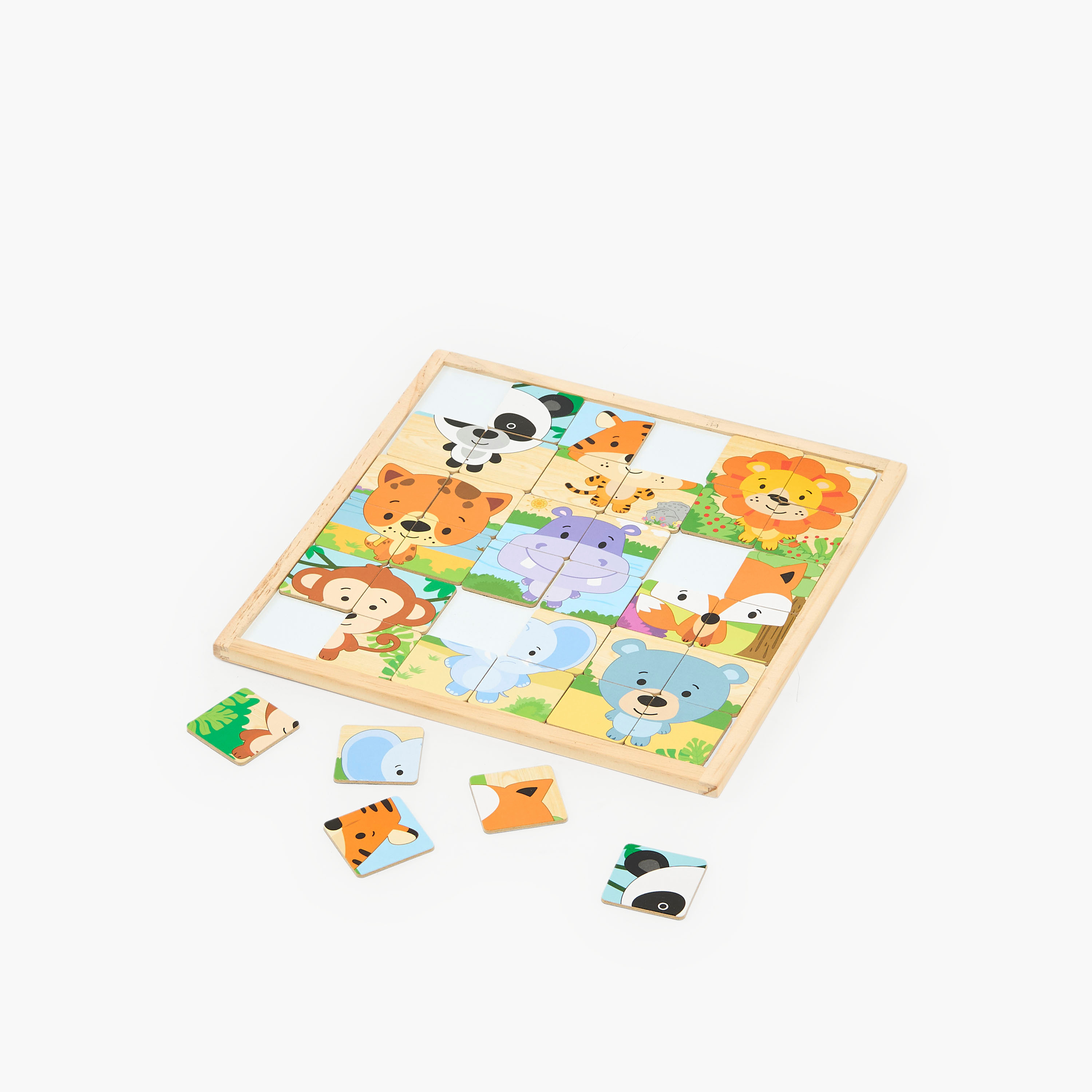 Juniors 3-in-1 Magnetic Wild Animal Puzzle-toys-indoortoys-puzzles-image-1