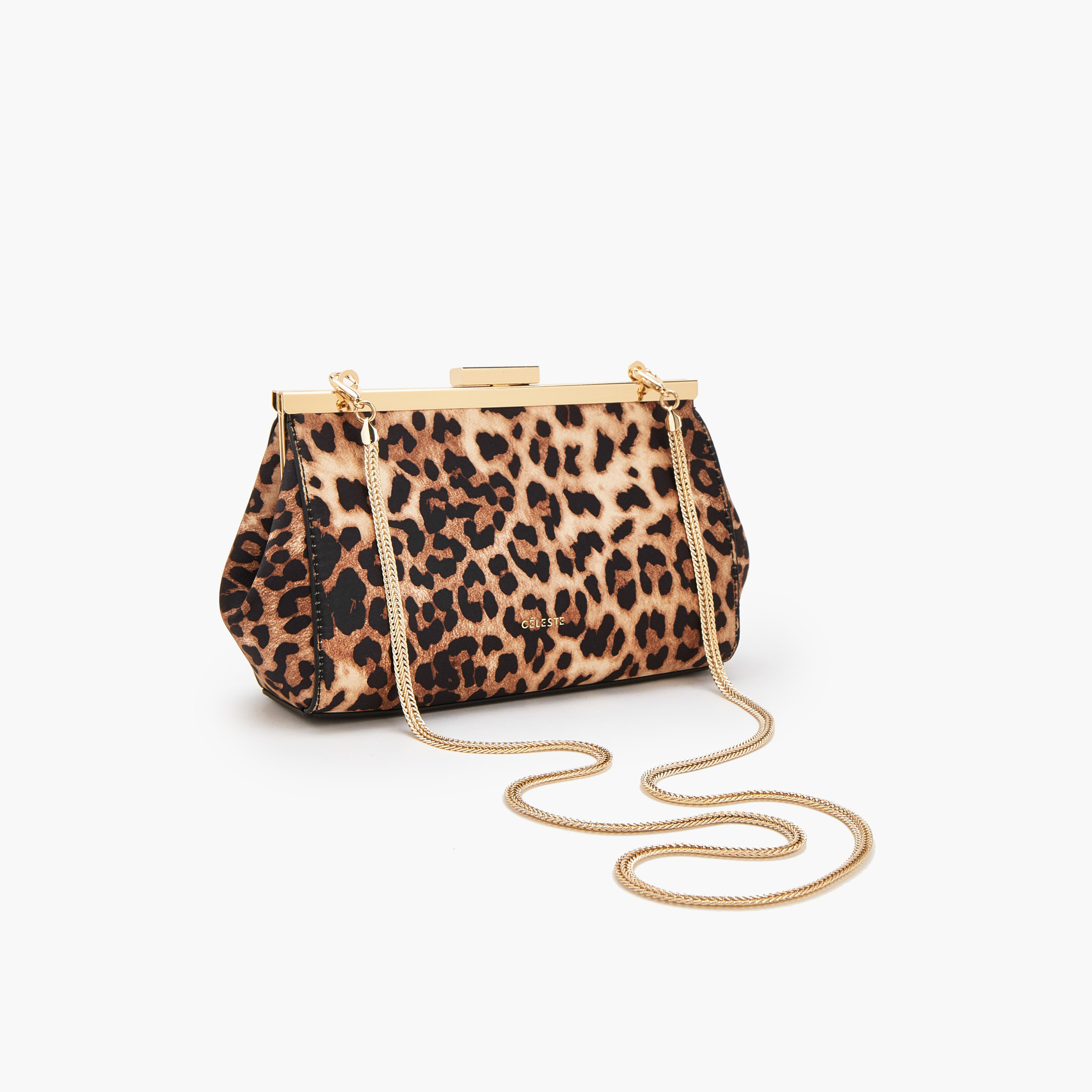 شنطة كروس بودي بحزام سلسلة قابل للفصل وطبعات من سيليست-women-bagsandwallets-handbags-image-5