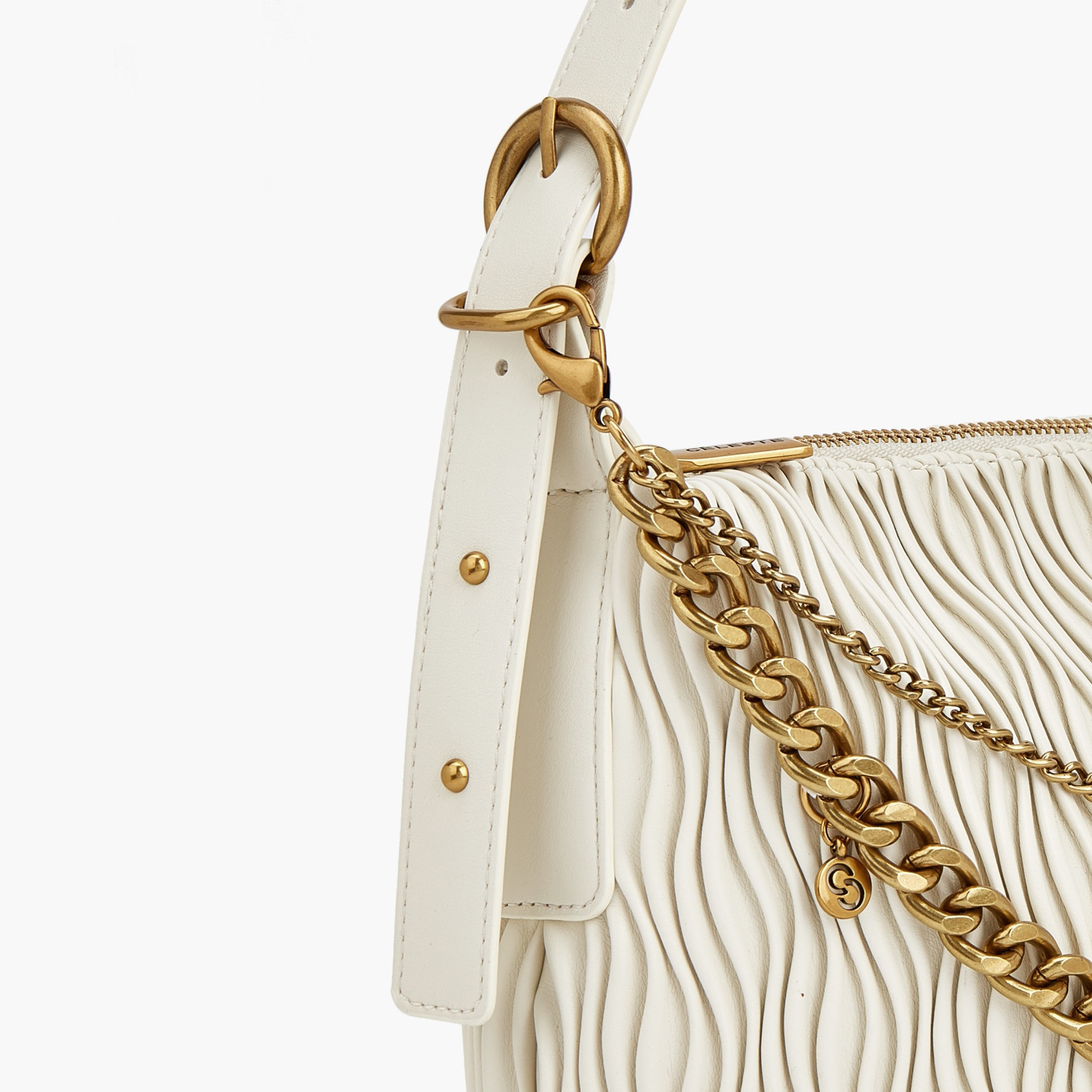 شنطة كتف بارزة الملمس بحزام قابل للتعديل من سيليست-women-bagsandwallets-handbags-image-3