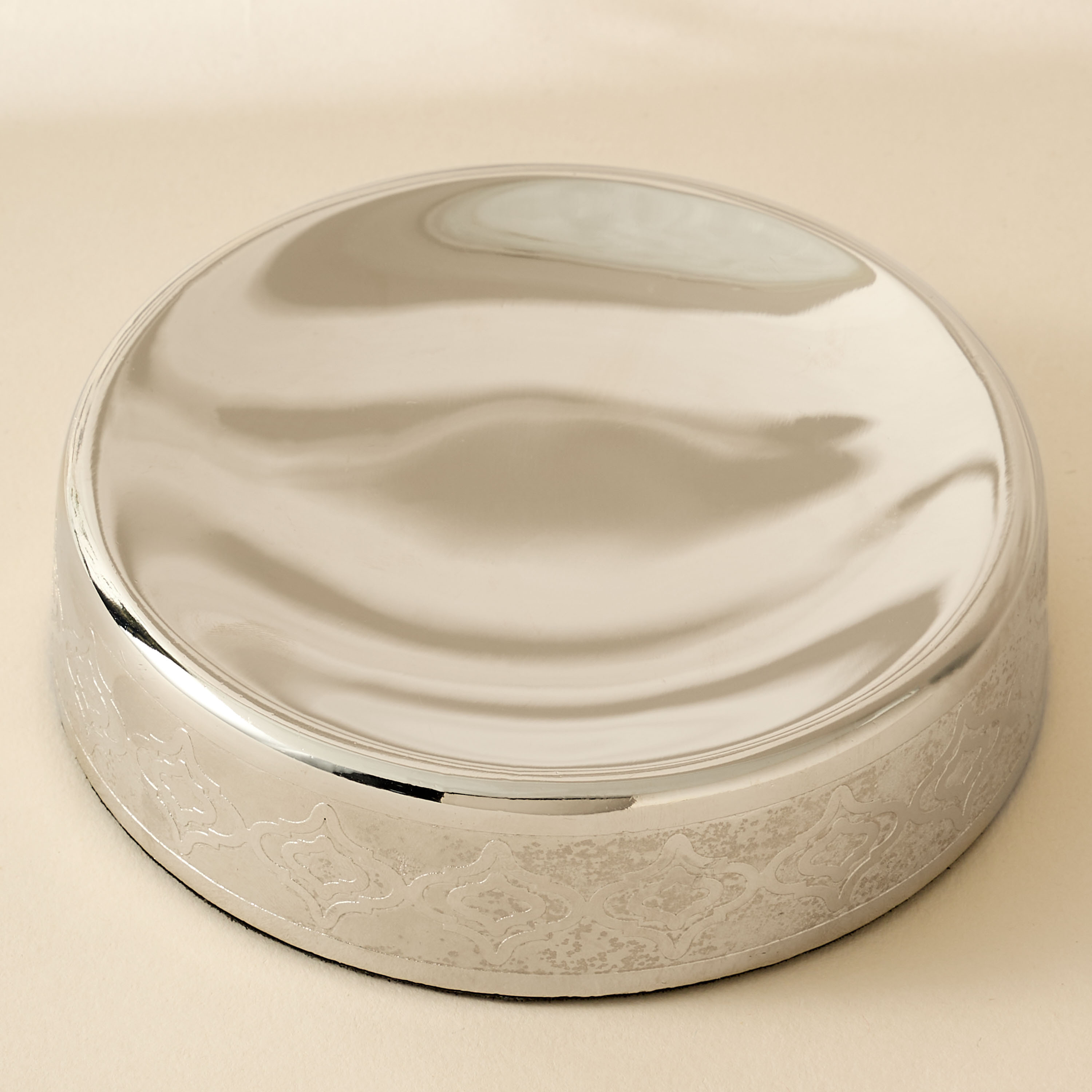 Mirage Embossed Stainless Steel Soap Dish-household-bathandlaundry-bathaccessories-soapdishesanddispensers-image-2