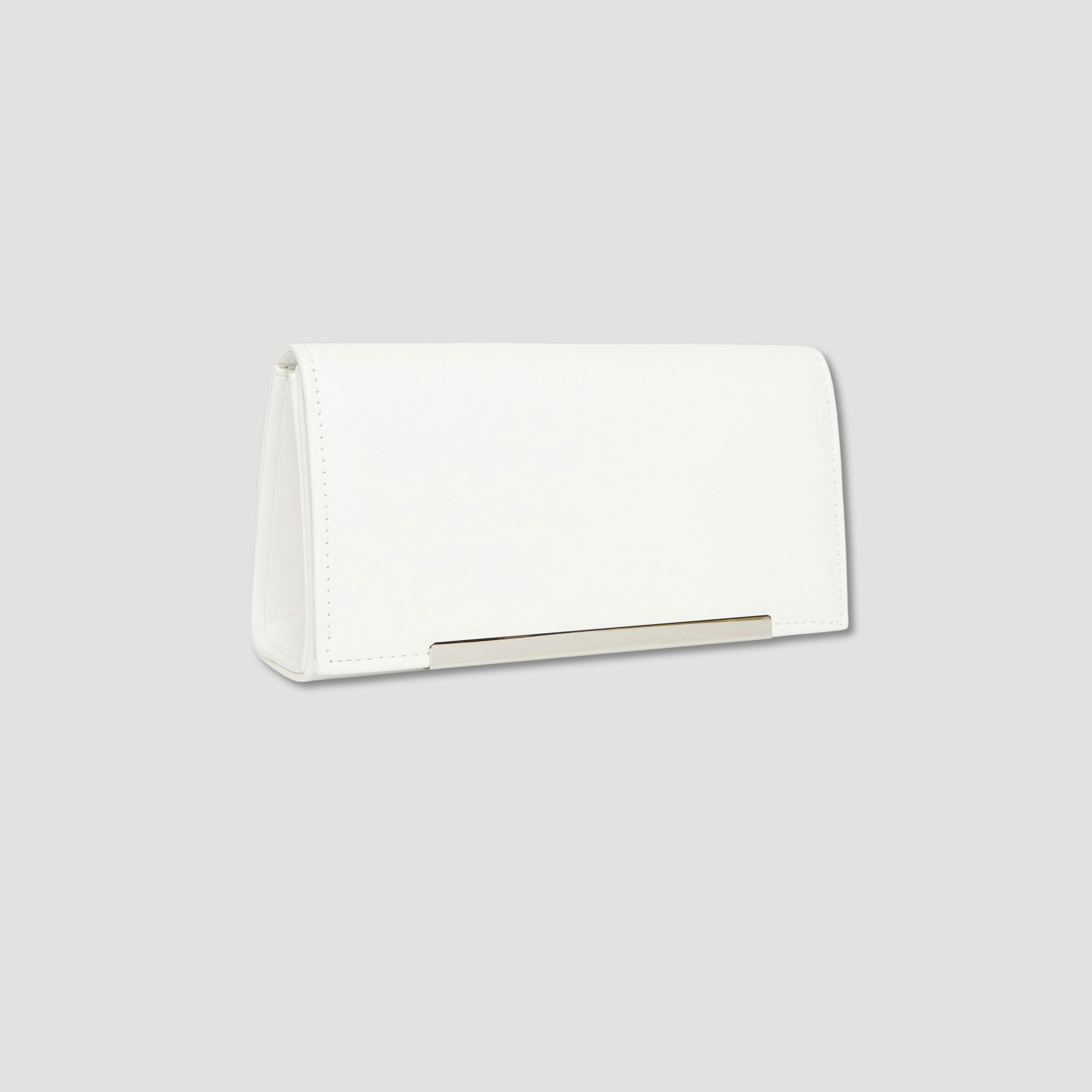حقيبة كلتش من كويز بغطاء وحزام قابل للفصل | 21 × 5.5 × 11 سم-women-bagsandwallets-handbags-image-2