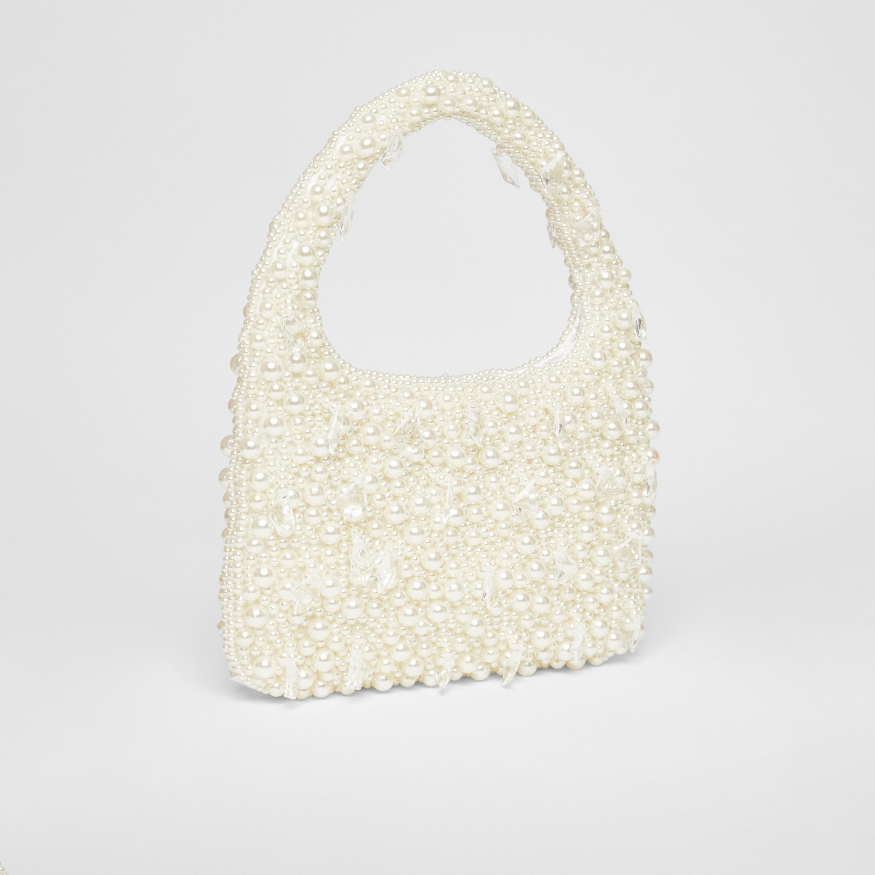 حقيبة كتف بمقبض علوي مزينة بخرز اللؤلؤ والكريستال من كويز مع حزام قابل للفصل-women-bagsandwallets-handbags-image-3