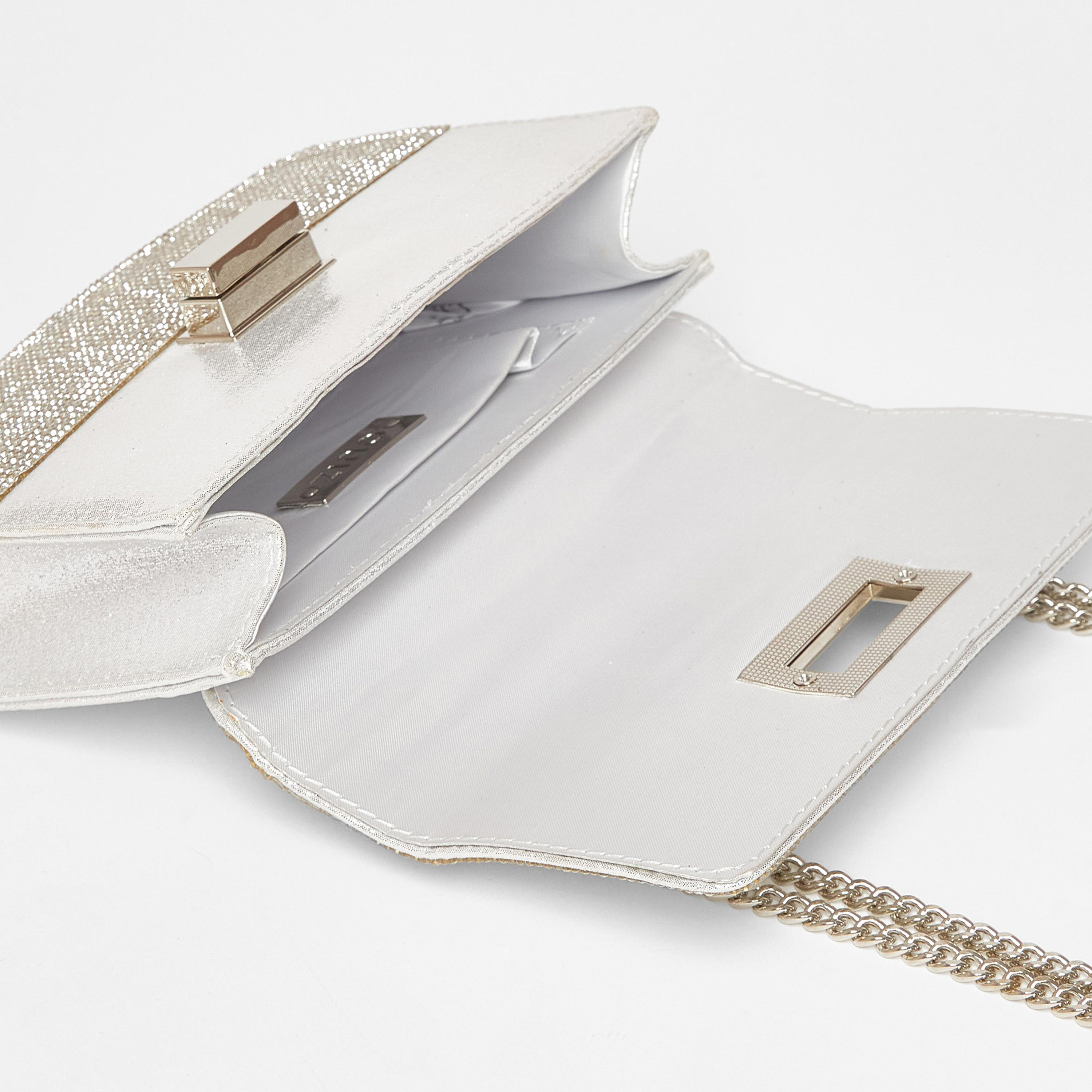 حقيبة كروس بودي مزينة من كويز مع قفل لولبي وحزام قابل للفصل | 18.5 × 5 × 12.5 سم-women-bagsandwallets-handbags-image-4