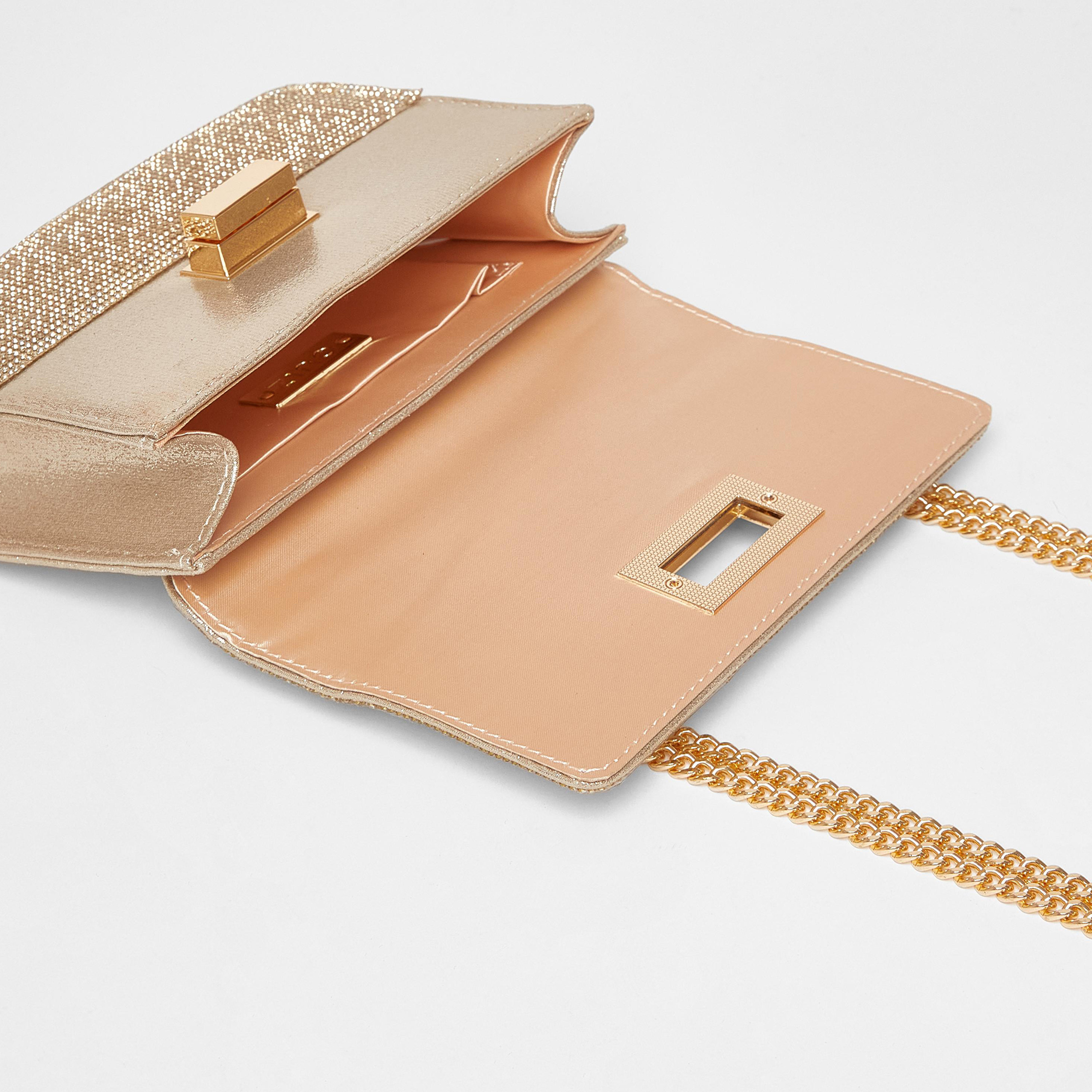 حقيبة كروس بودي مزينة من كويز مع قفل لولبي وحزام قابل للفصل | 18.5 × 5 × 12.5 سم-women-bagsandwallets-handbags-image-4