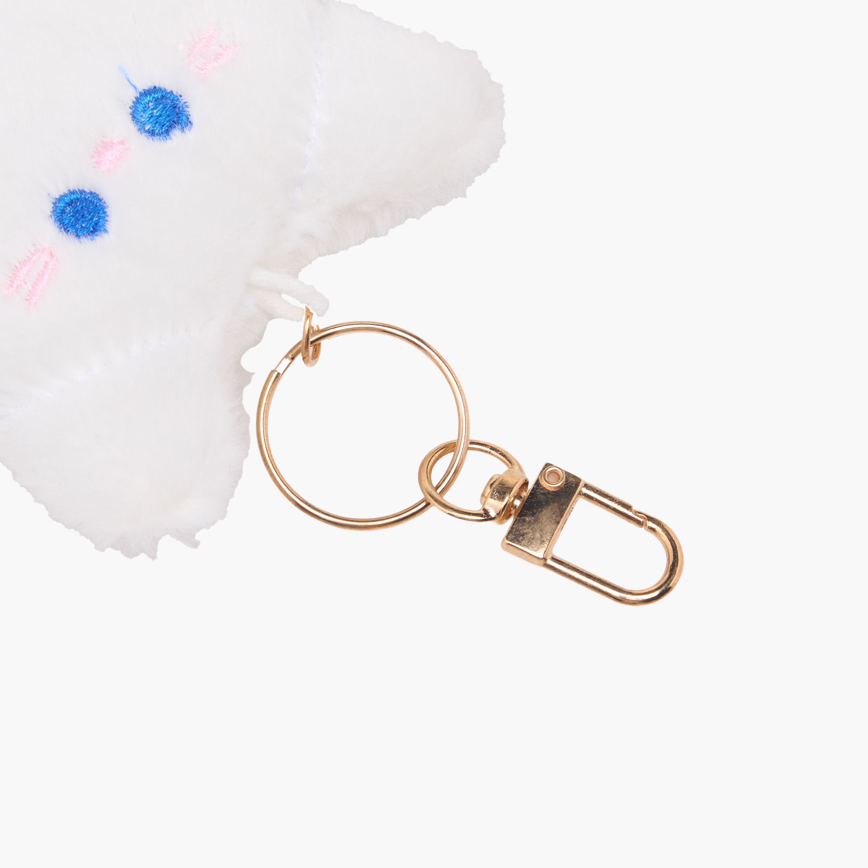 Keychain with Fluffy Kitty Charm-girls-accessories-keyringsandbagcharms-image-3