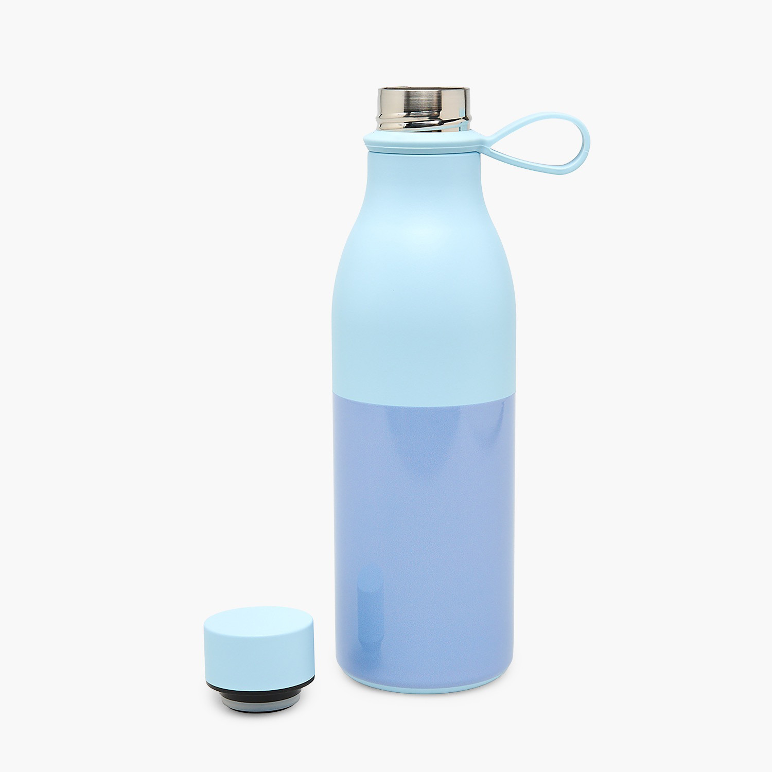 قارورة مياه ستانليس ستيل معزولة بجدار مزدوج ومقبض سيليكون من فايندز - 500 مل-household-dining-drinkserveware-bottles-image-8