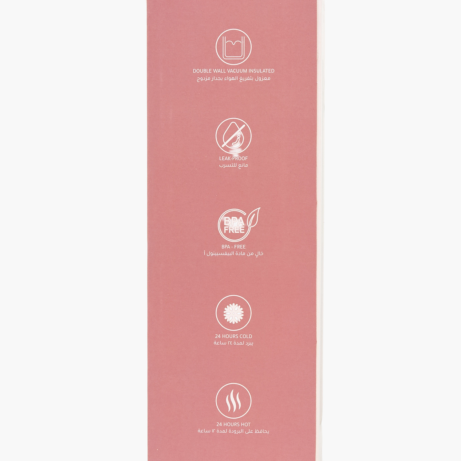 Findz Stainless Steel Double Wall Insulated Water Bottle with Silicone Handle - 500 ml-household-dining-drinkserveware-bottles-image-8
