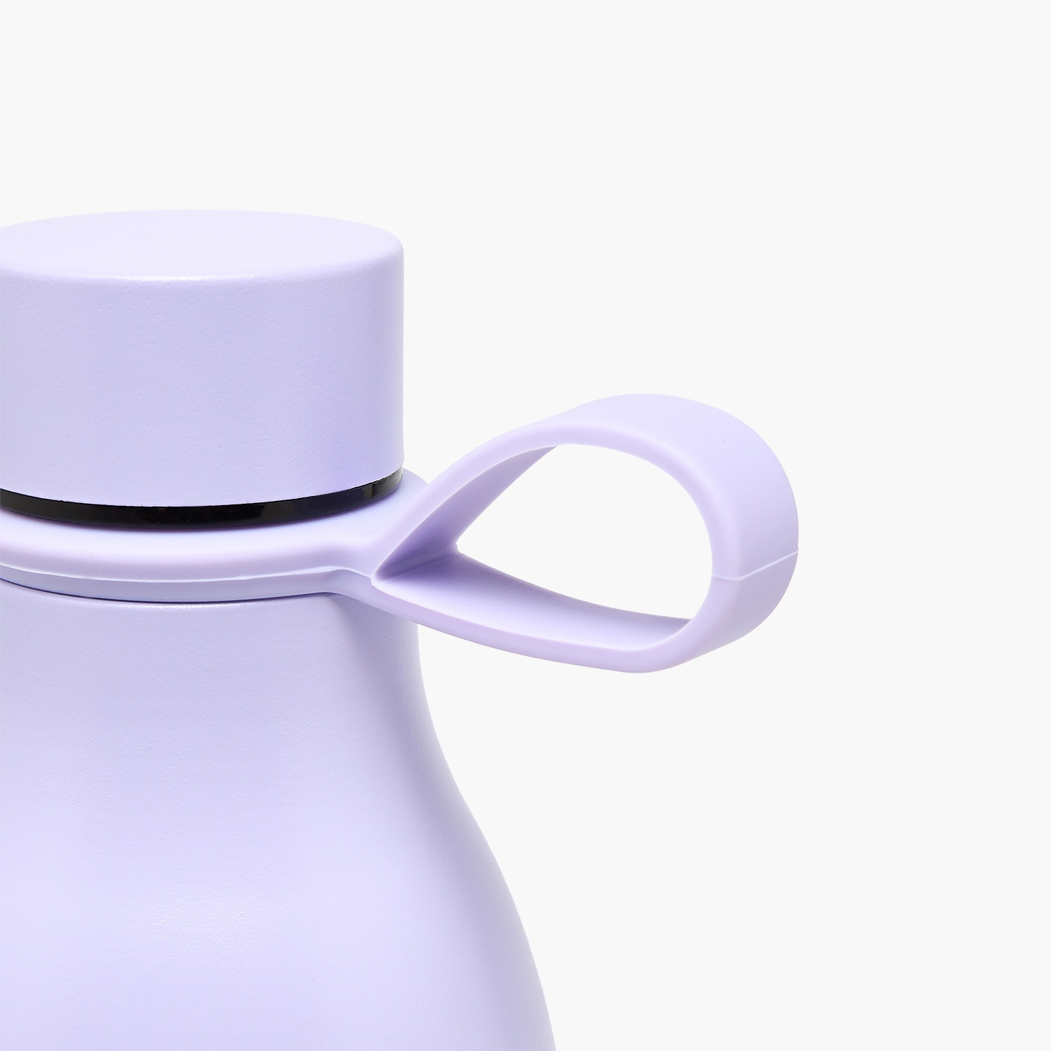 Findz Solid Stainless Steel Water Bottle with Silicon Handle - 500 ml-household-dining-drinkserveware-bottles-image-3